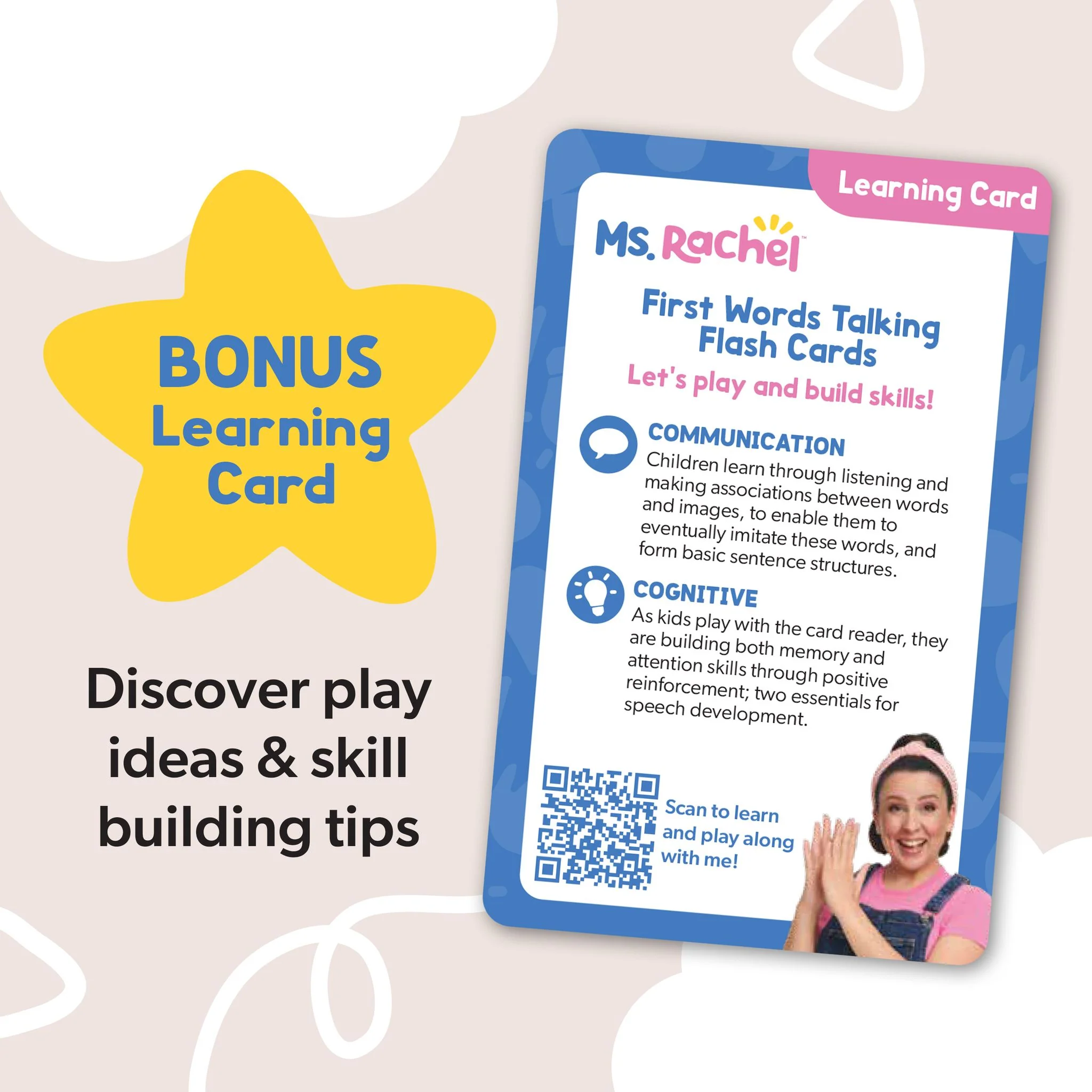Ms. Rachel First Words Talking Flash Cards - Image 9