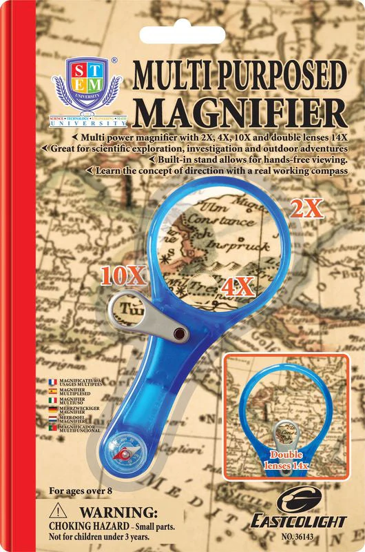 STEM University Multipurpose Magnifier With Compass - Image 2