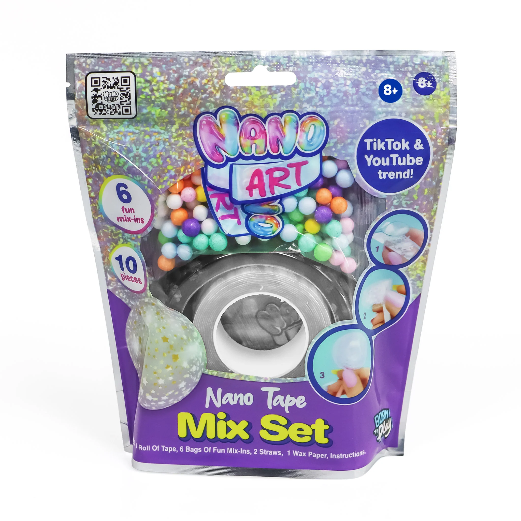 Nano Art Tape Mix Set Assorted Styles - Image 6