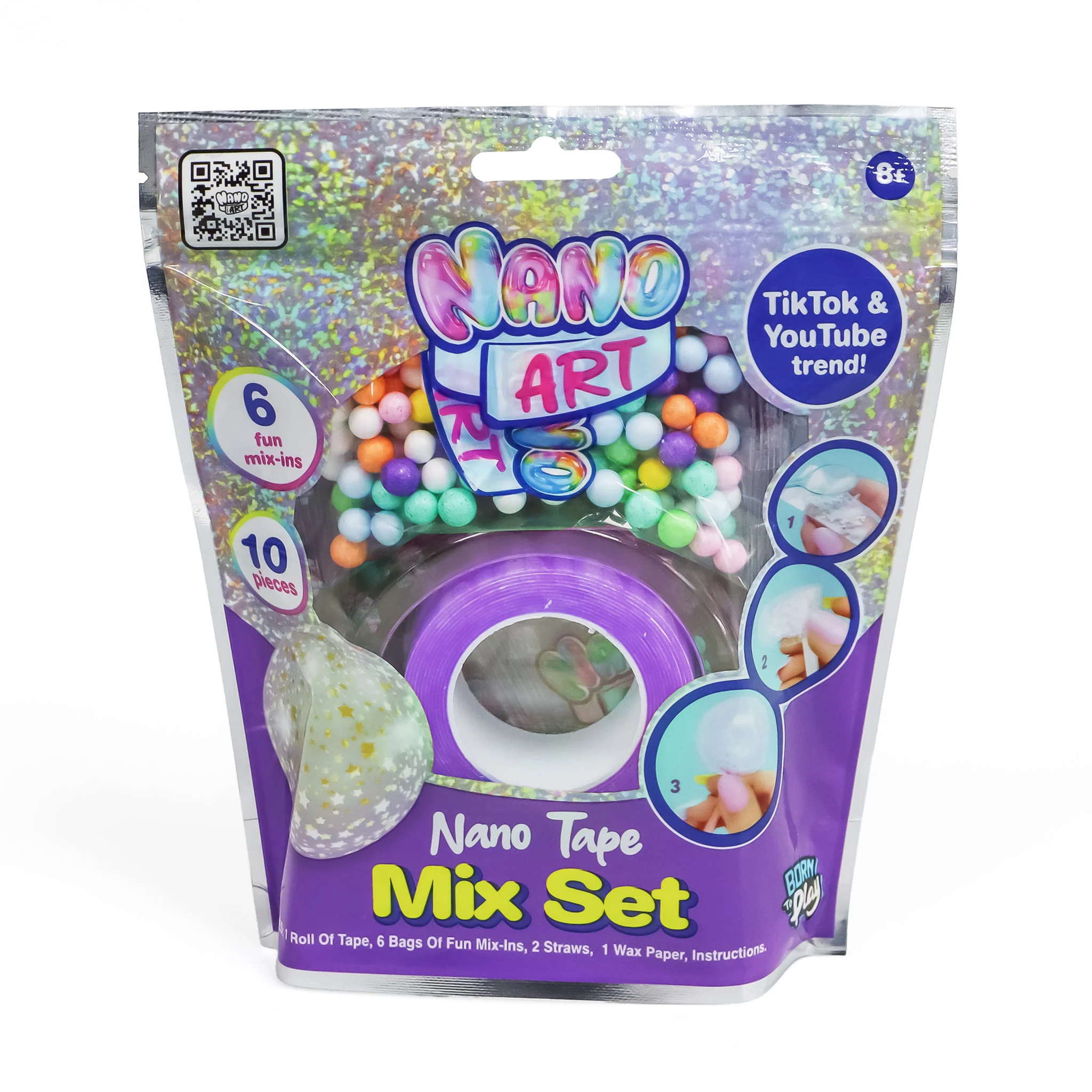 Nano Art Tape Mix Set Assorted Styles - Image 8