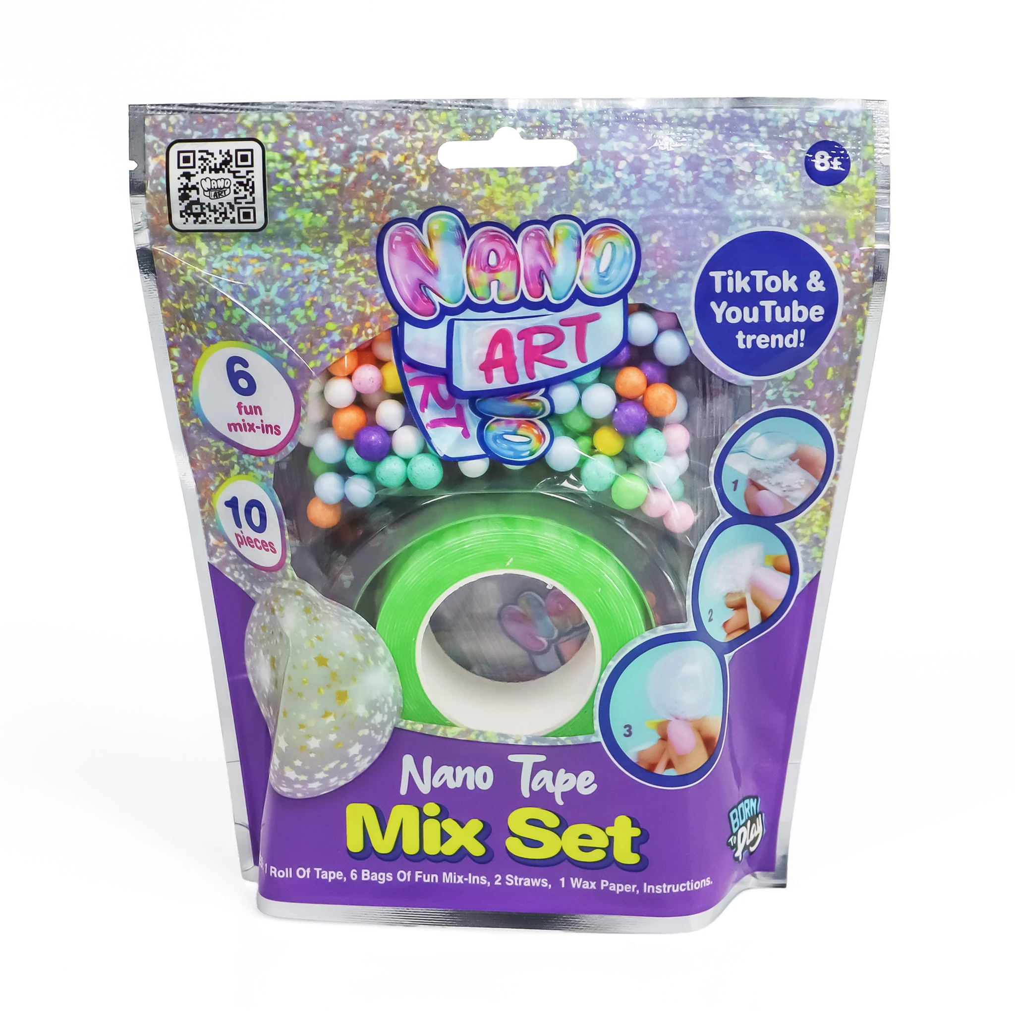 Nano Art Tape Mix Set Assorted Styles - Image 9