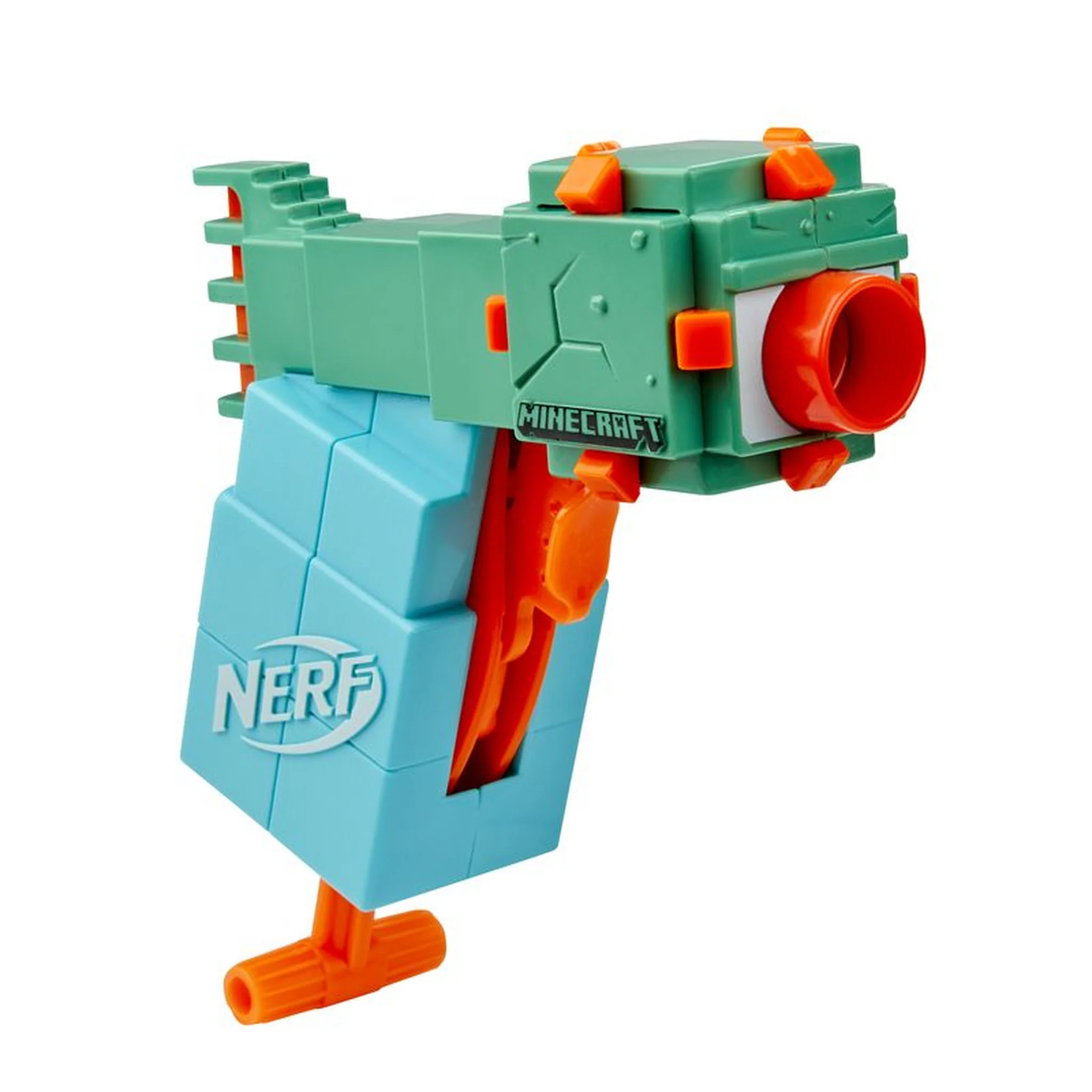 NERF MicroShots Minecraft Mini Blaster - Guardian - Image 4