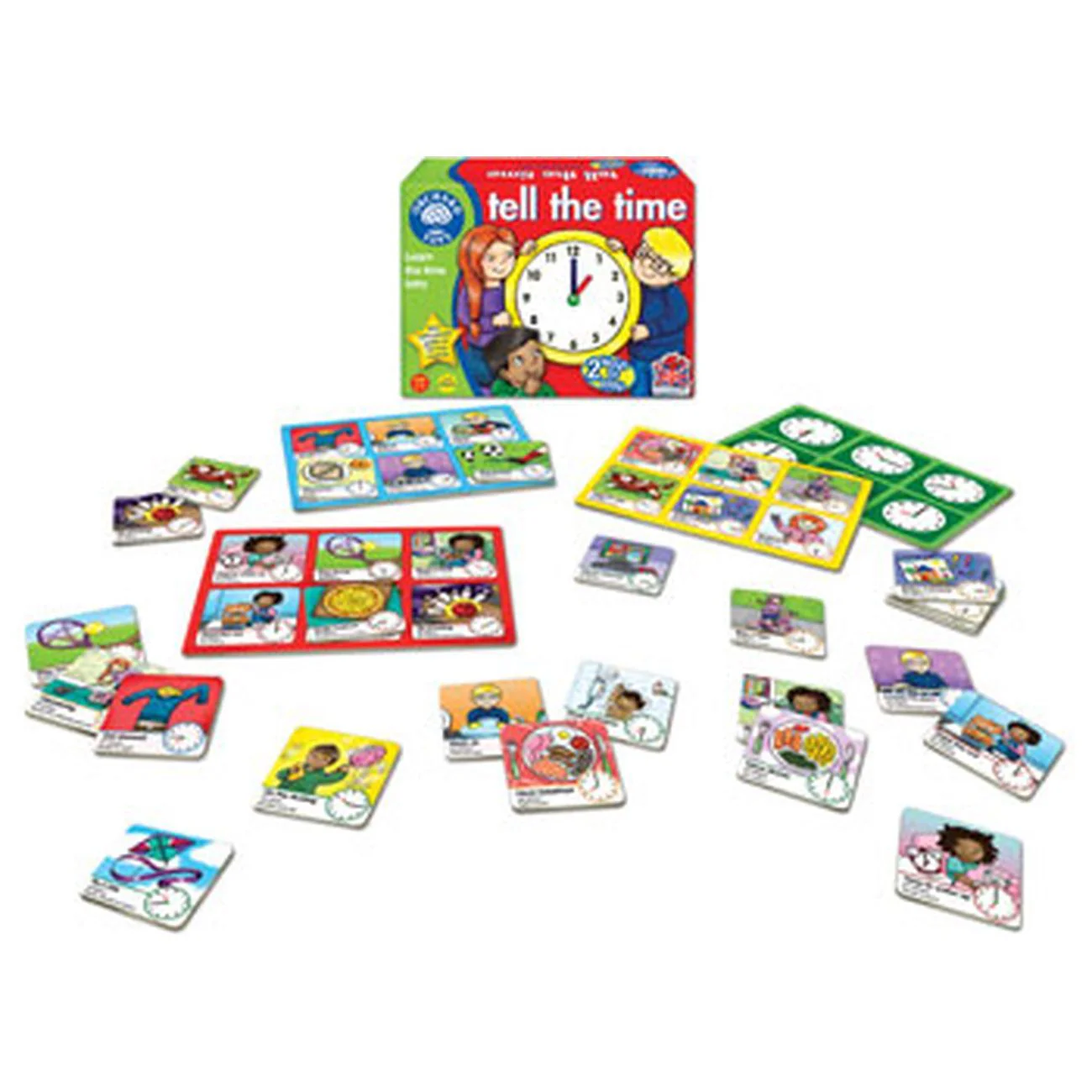 Orchard Toys Tell The Time Lotto Game - Image 2