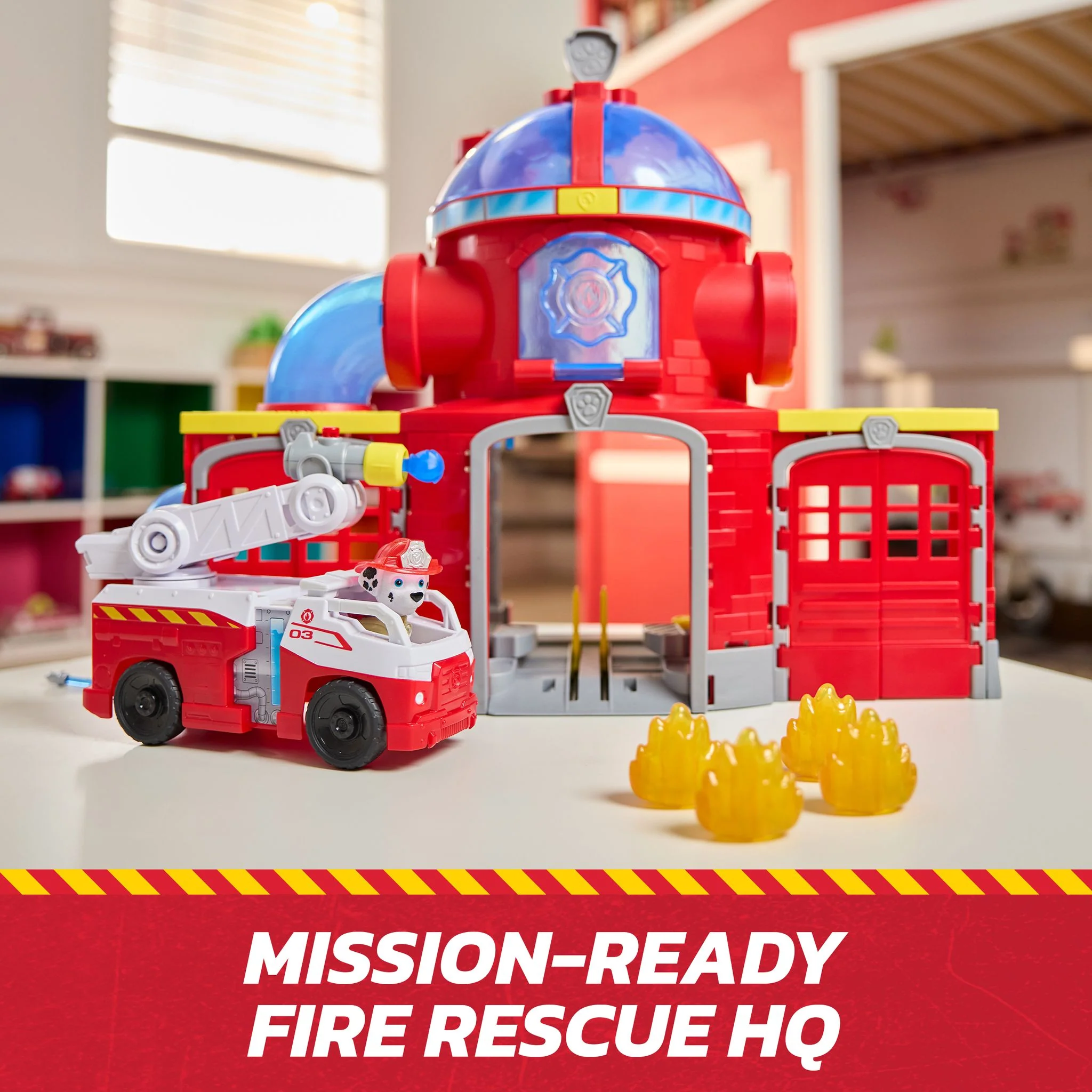 PAW Patrol Deluxe Fire Station Playset - Image 5