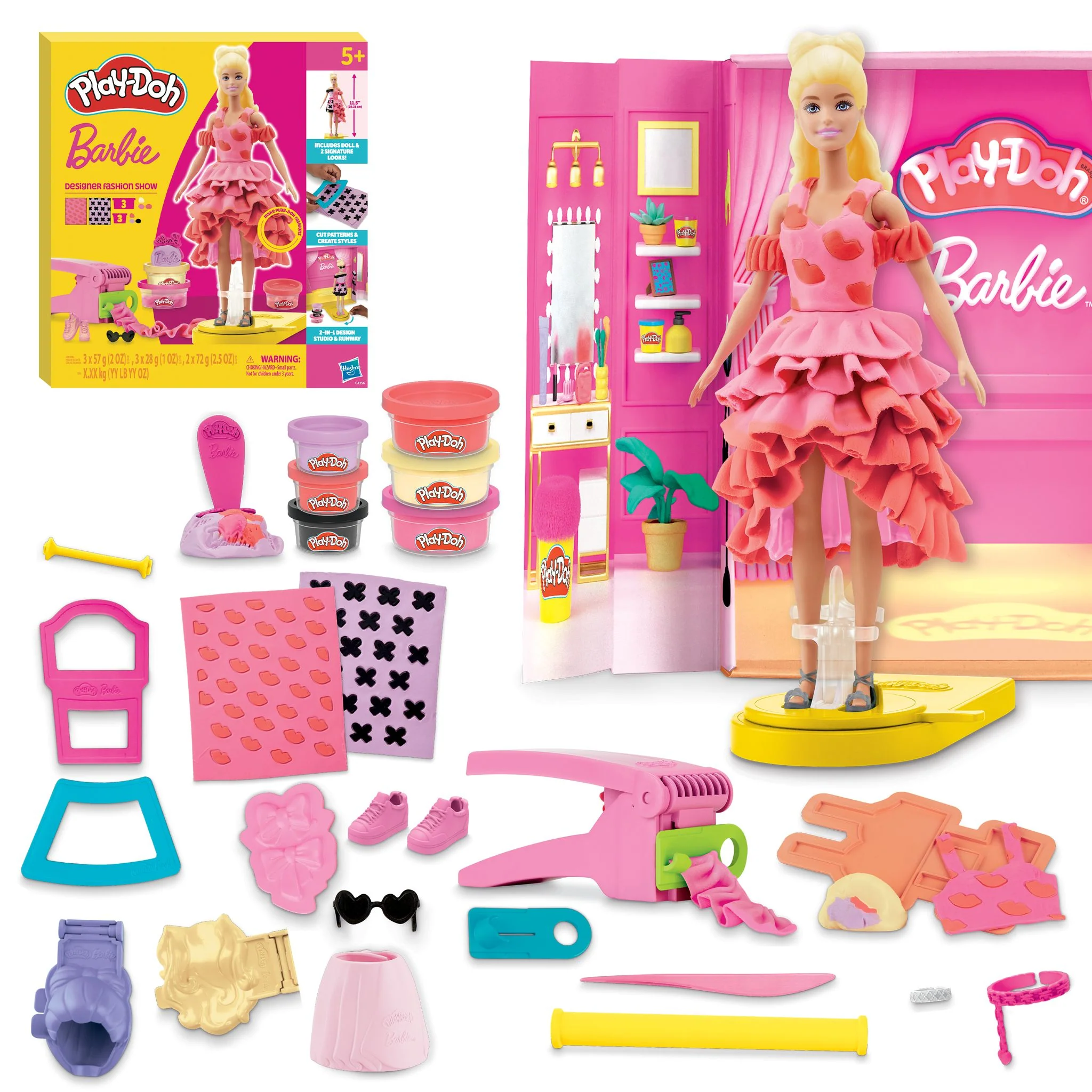 Play-Doh Barbie Designer Fashion Show Set - Image 2