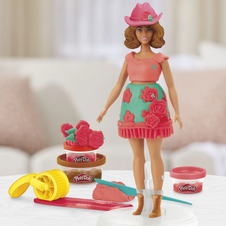 Play-Doh Barbie Florals & Fringe Set - Image 5