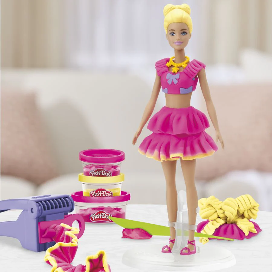Play-Doh Barbie Ruffles & Bows Set - Image 5