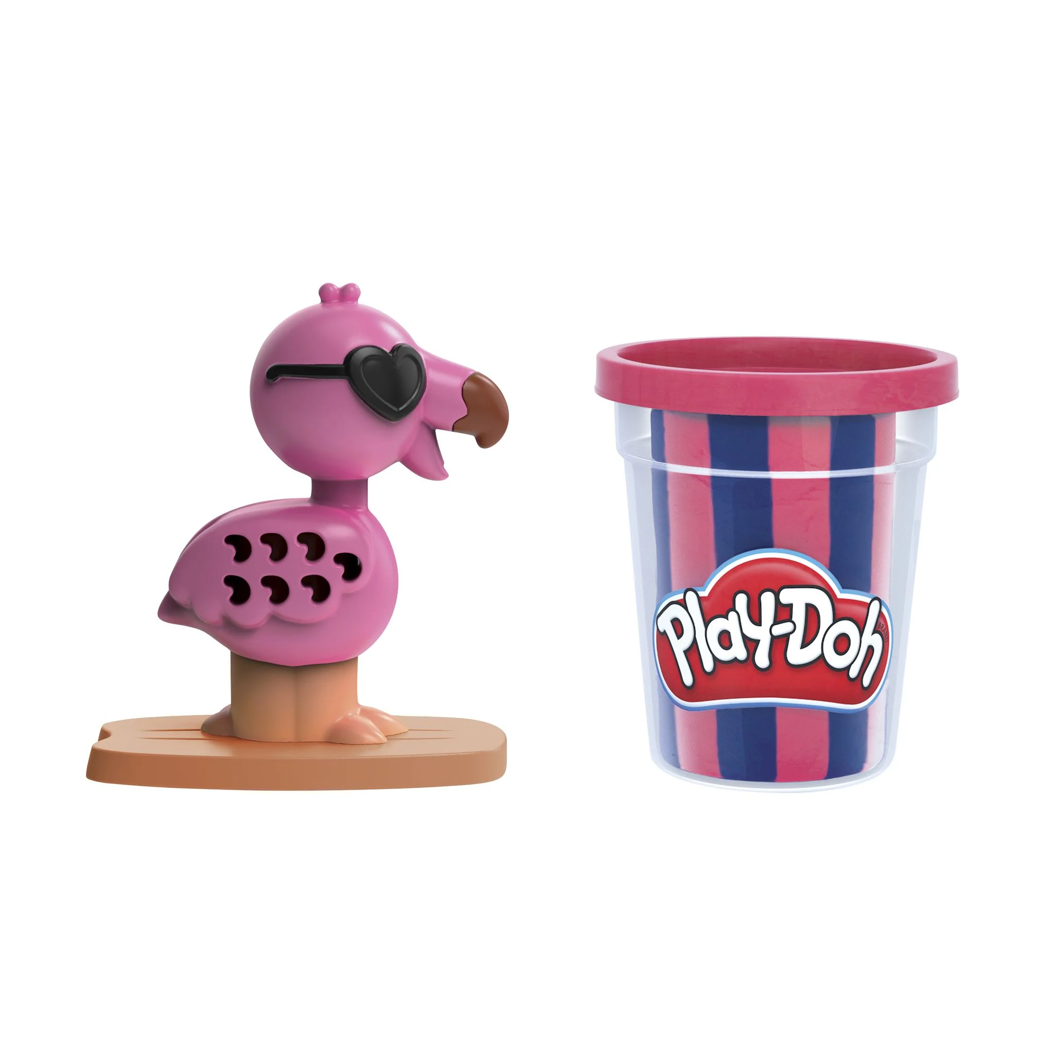 Play-Doh Sun Fun Pals On The Go Flamingo Set - Image 3