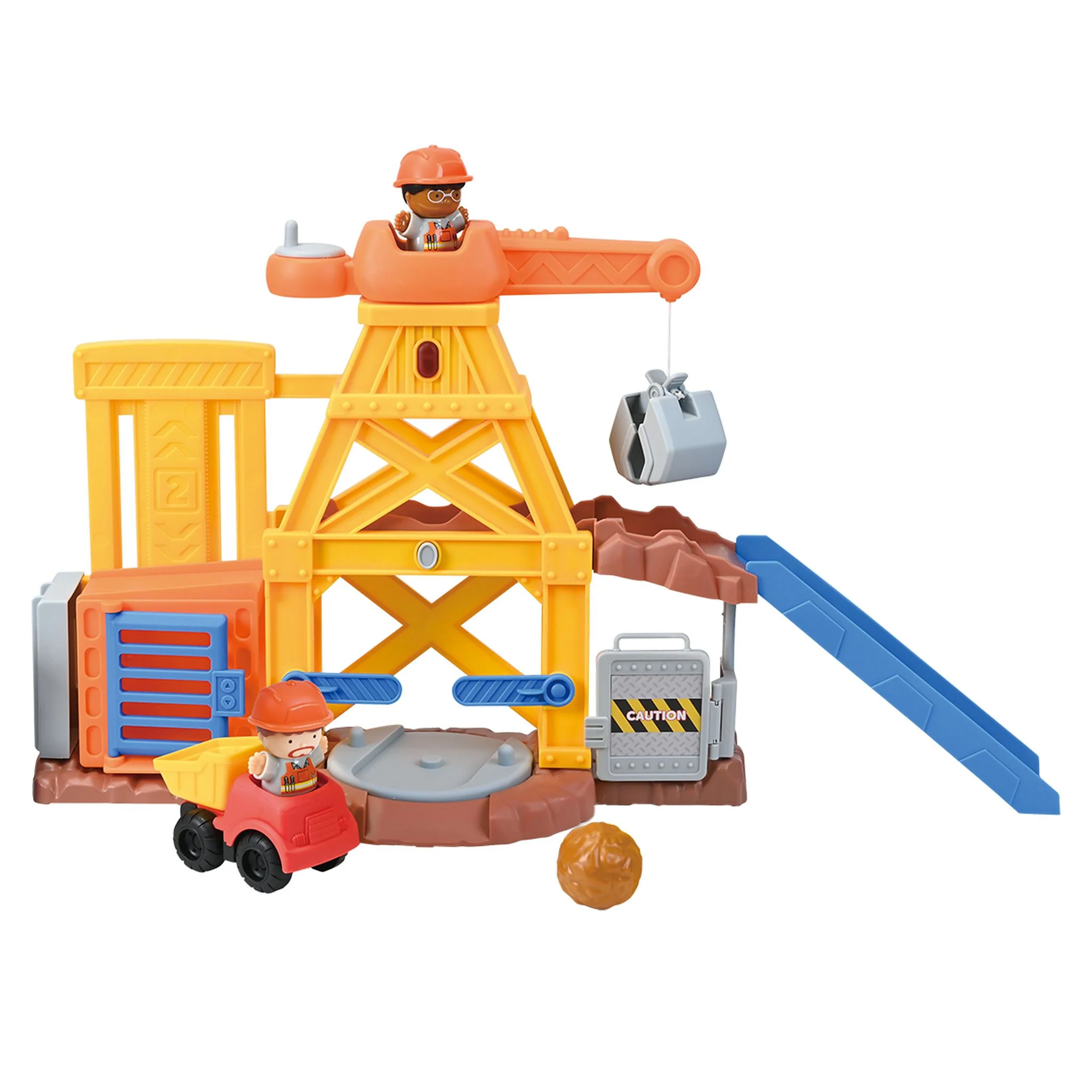 Playgo Toys Construction Site 8 Piece Playset - Image 2