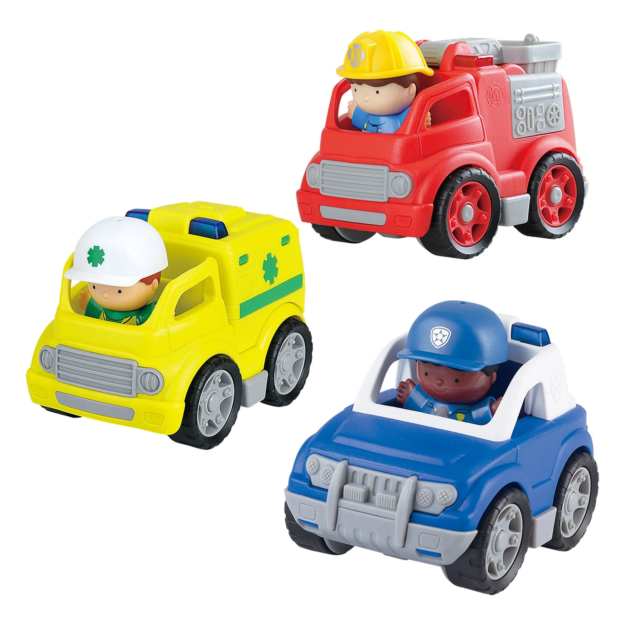 Playgo Toys Emergency Vehicle 3 Pack - Image 2