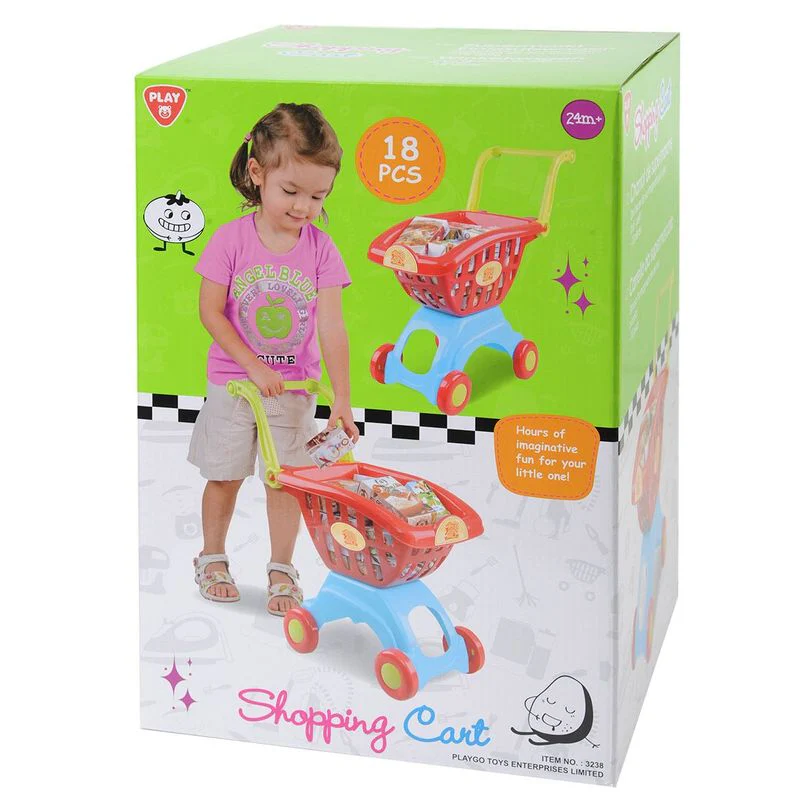 Playgo Toys Shopping Cart 18 Piece - Image 2
