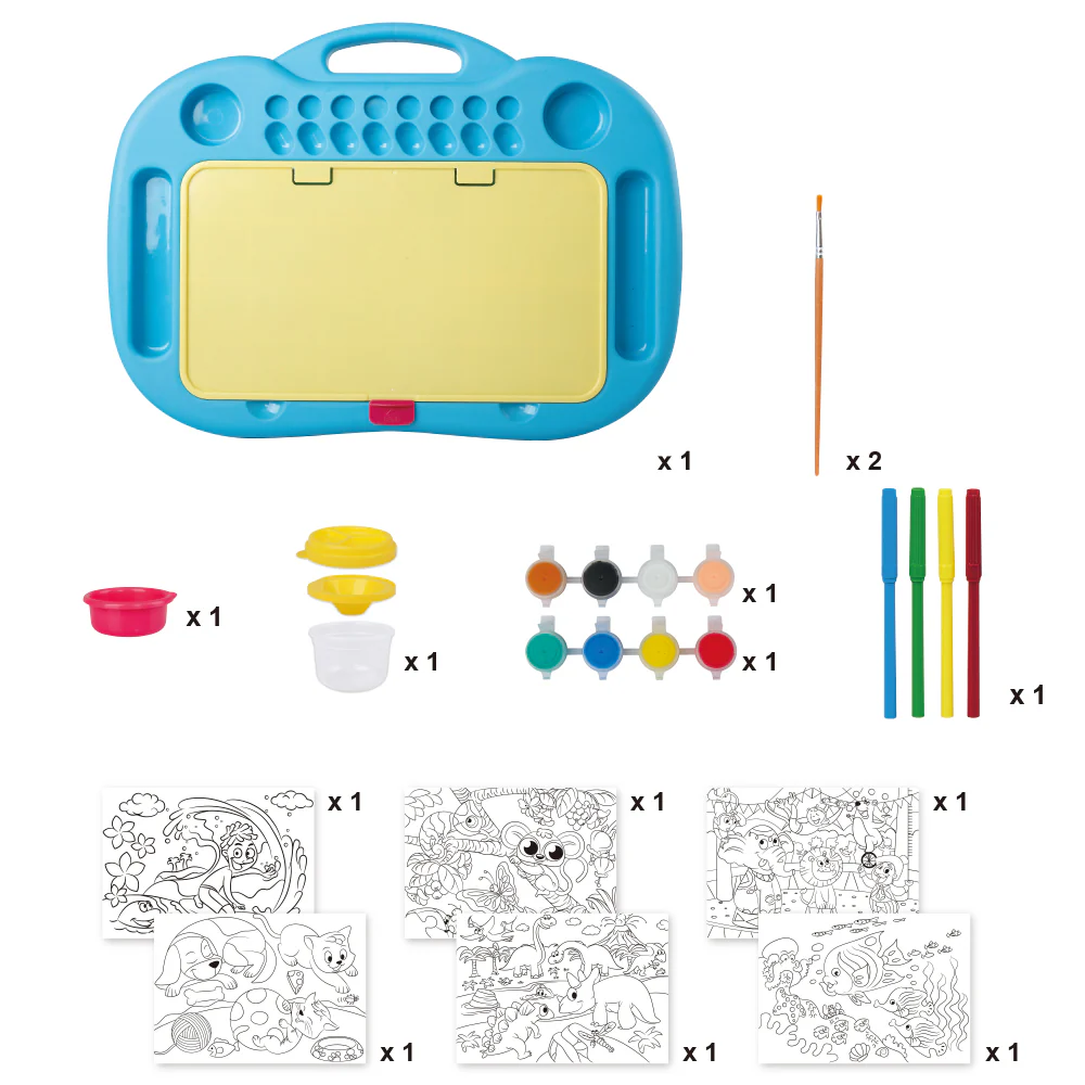 Playgo Toys Draw & Carry Desk 19 Pieces - Image 3