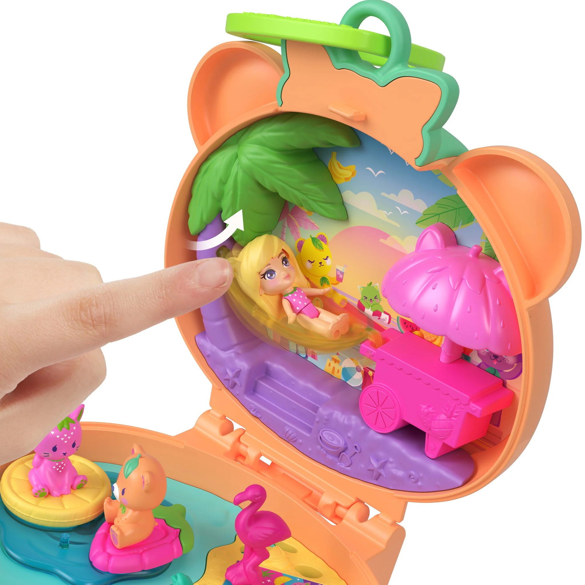 Polly Pocket Plushie Bear Compact - Image 4