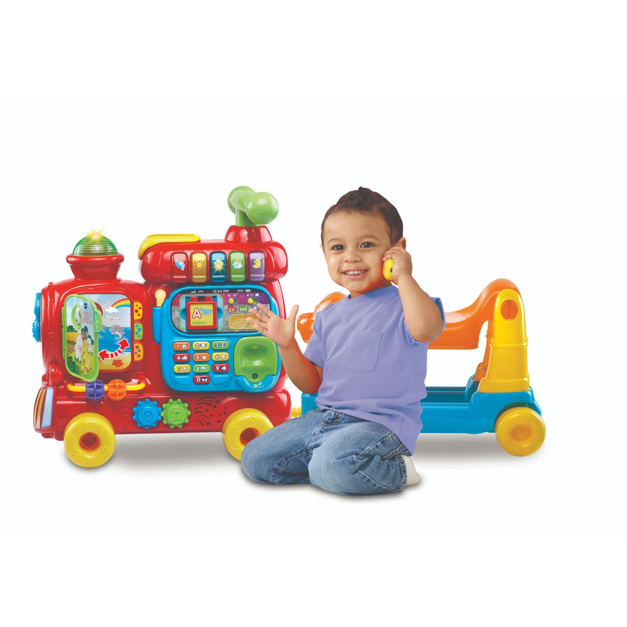 VTech Baby Push & Ride Alphabet Train - Image 5
