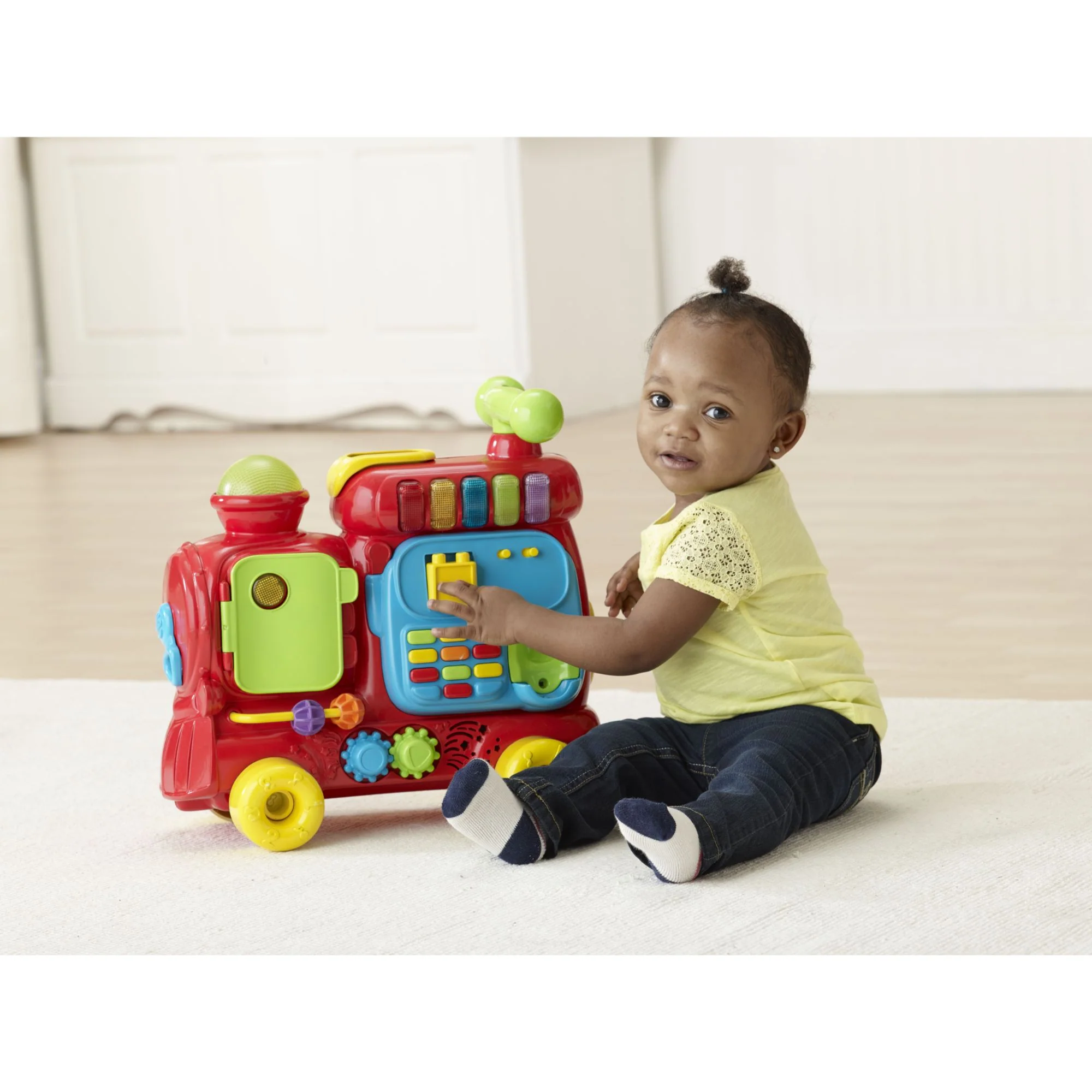 VTech Baby Push & Ride Alphabet Train - Image 6