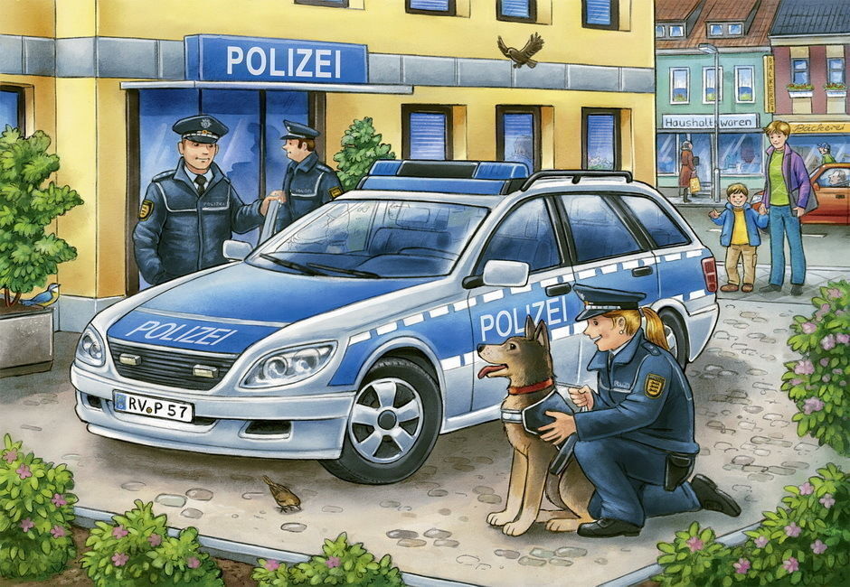 Ravensburger Police And Firefighters 2x12 Piece - Image 2