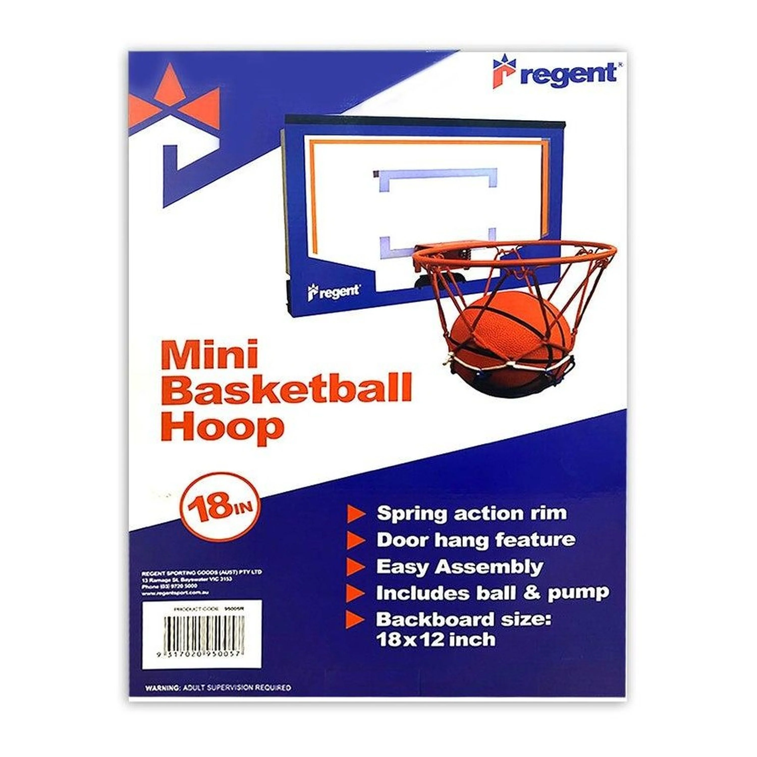Regent Mini Basketball Hoop - Image 2