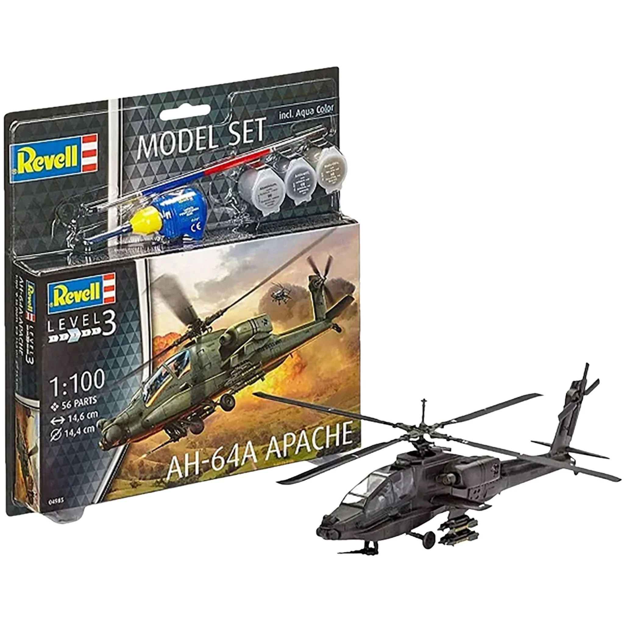 Revell 1:72 Ah-64A Apache - Image 2