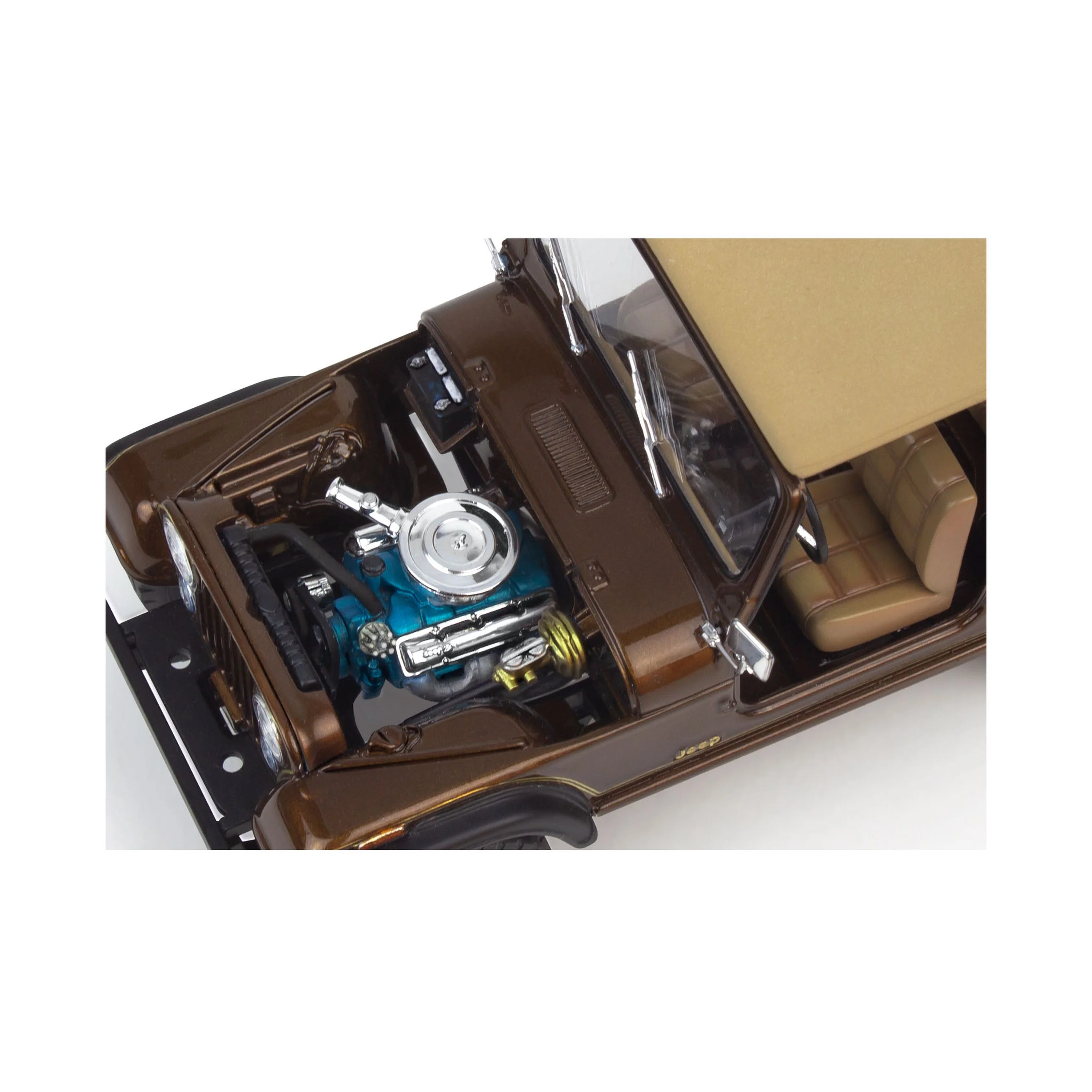 Revell 77 Jeep CJ-7 2 In 1 Model Kit - Image 3