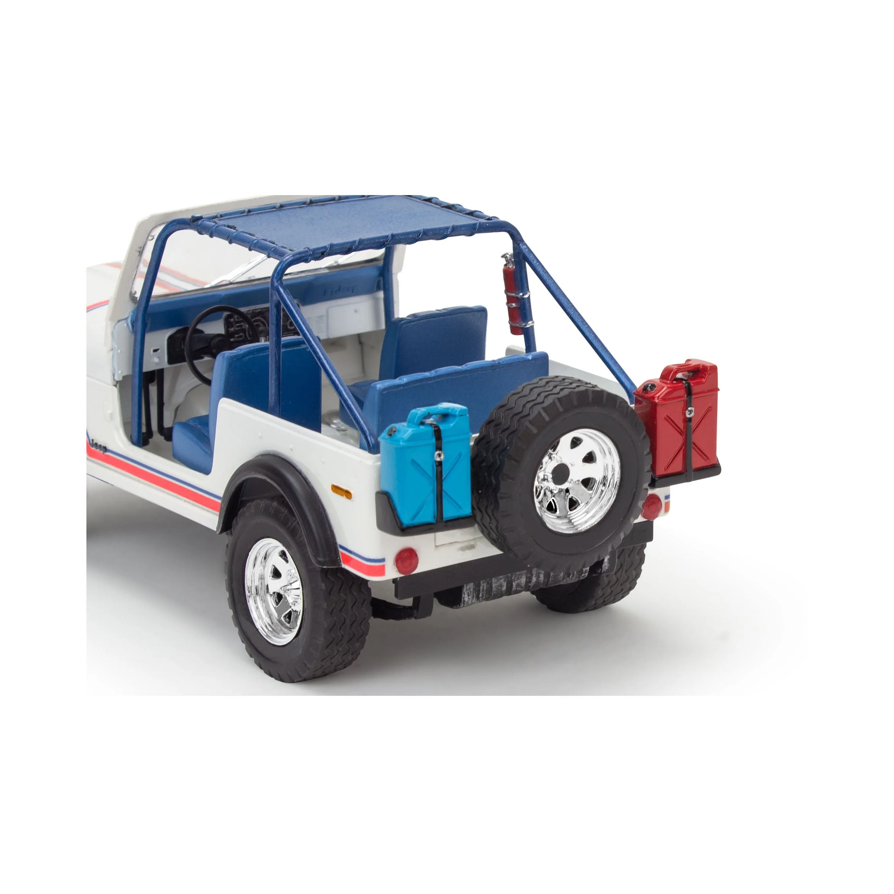 Revell 77 Jeep CJ-7 2 In 1 Model Kit - Image 9