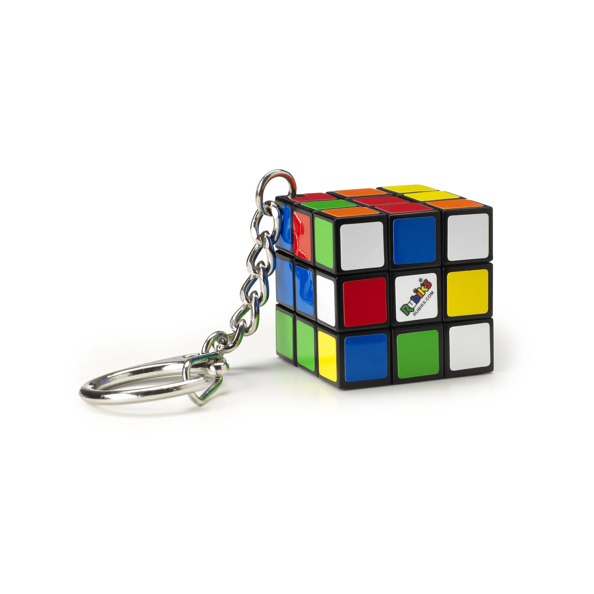 Rubik’s 3x3 Cube Keychain Puzzle - Image 2