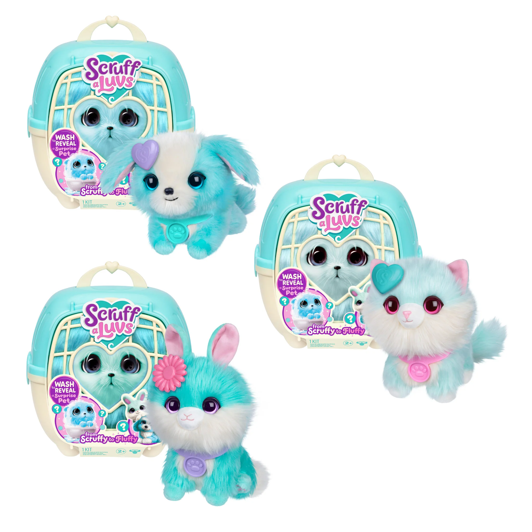 Scruff A Luvs Mystery Plush Blue - Image 3