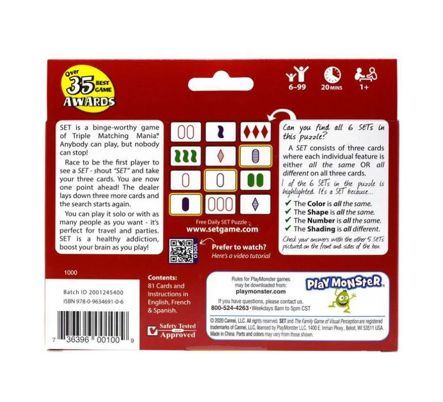 SET Family Game Of Visual Perception - Image 2