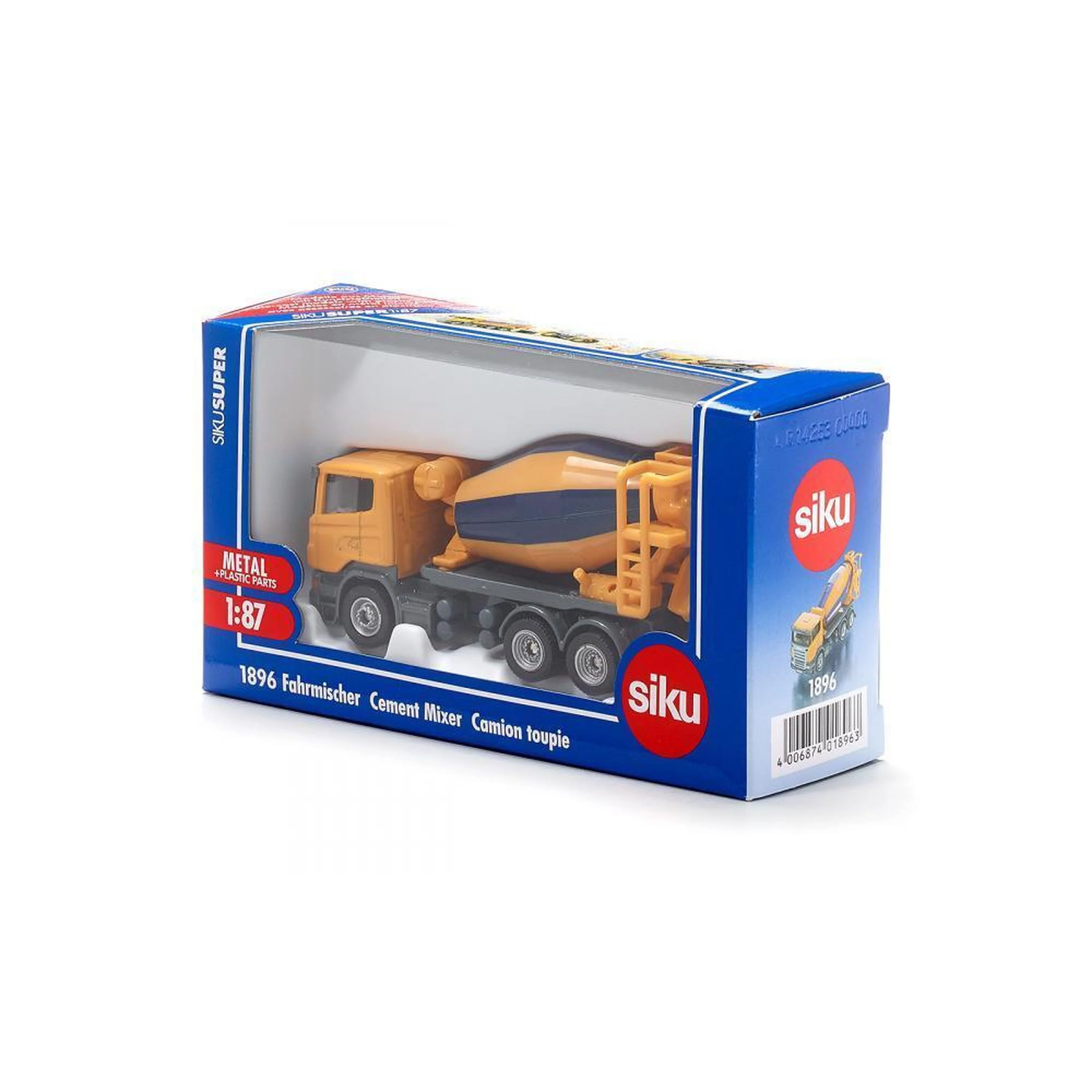 Siku 1896 Scania Cement Mixer Truck - Image 3