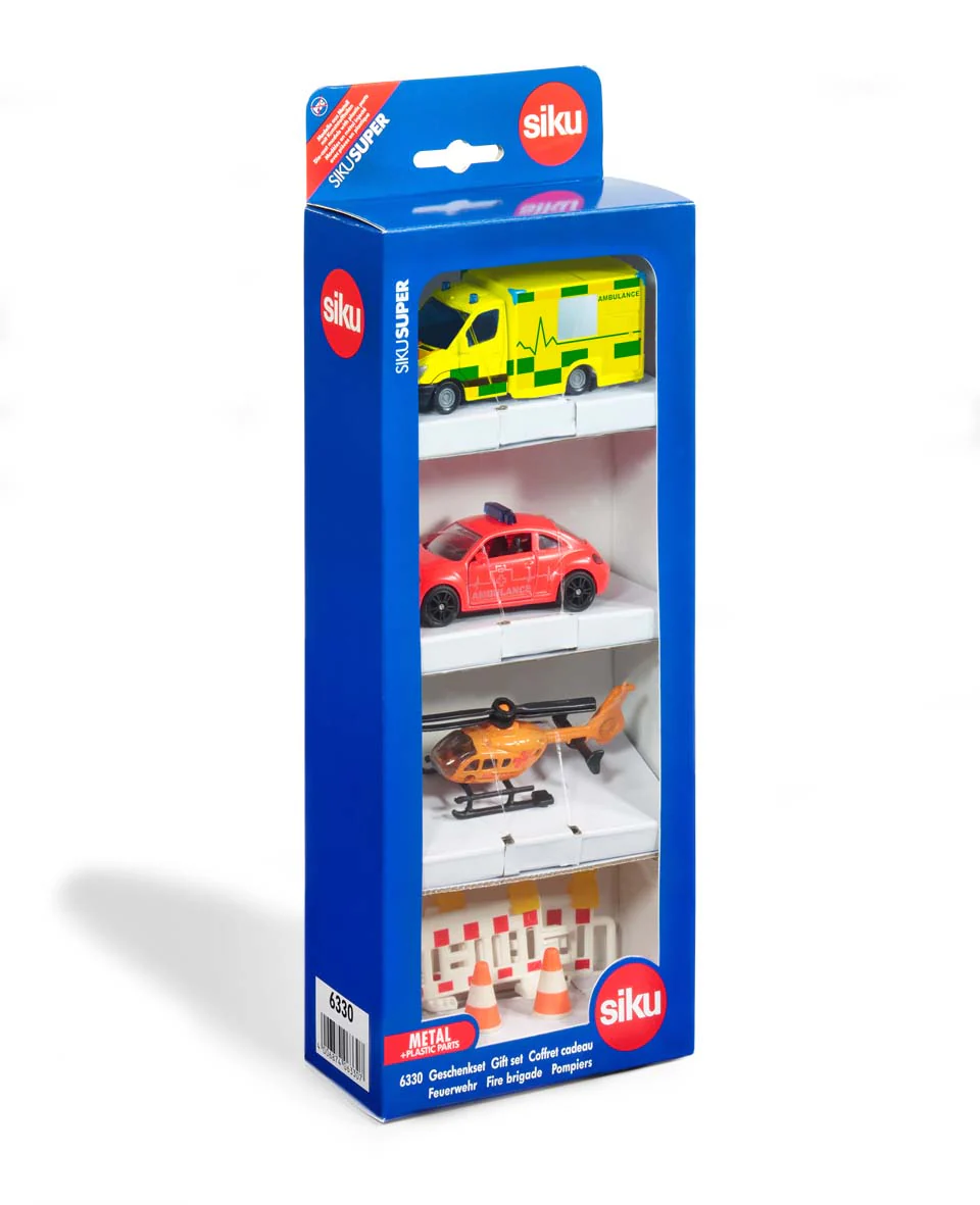 Siku 6332 4Piece Ambulance Set