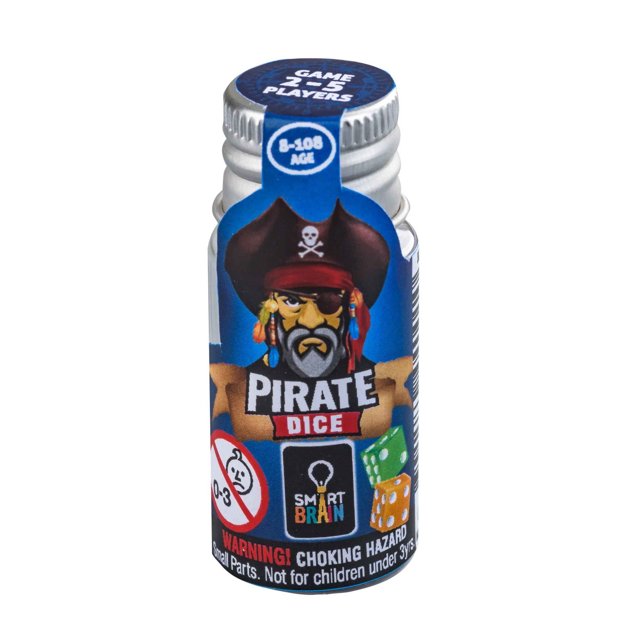 Smart Brain Pirate Dice Assorted Styles