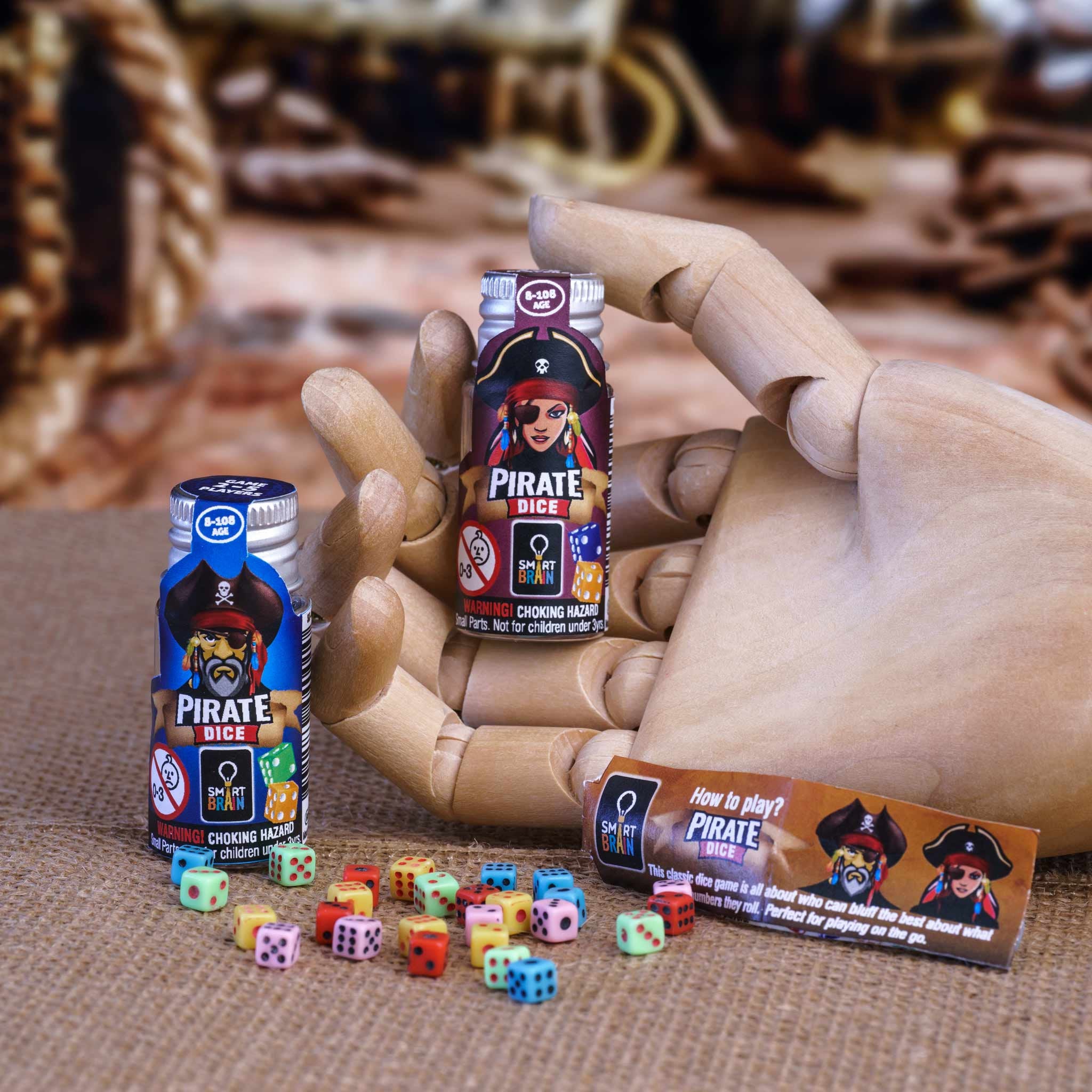 Smart Brain Pirate Dice Assorted Styles - Image 5