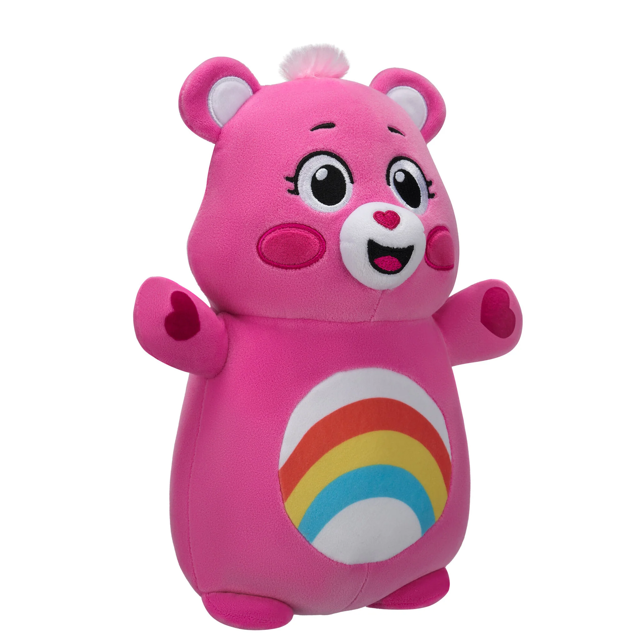 Squishmallows Care Bears 10 Inch HugMees Plush - Cheer Bear - Image 2