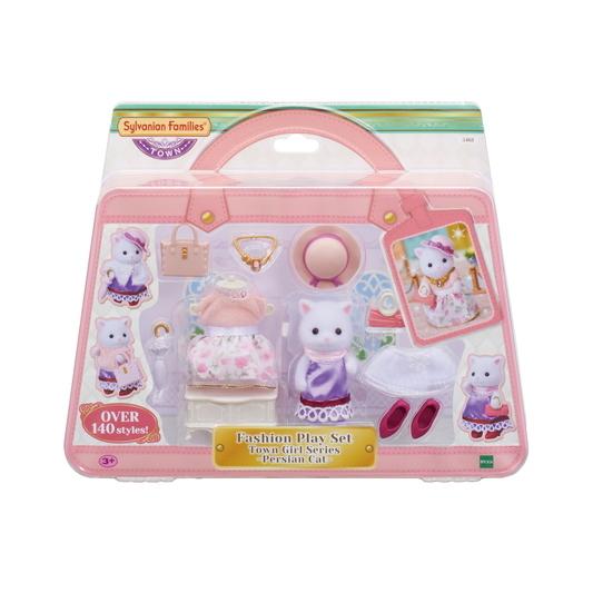 Sylvanian Families Fashion Accessories Playset Town Girl Persian Cat