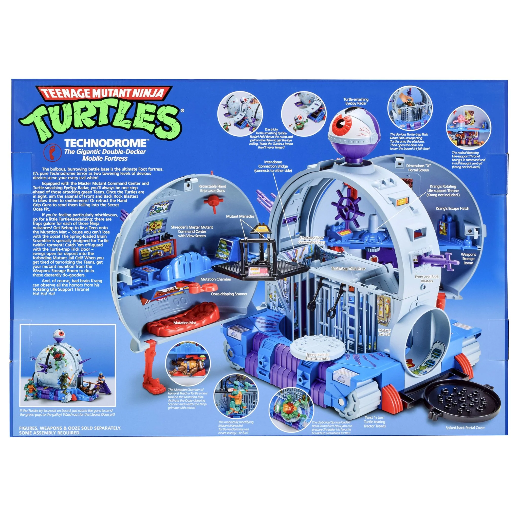 Teenage Mutant Ninja Turtles Classic Technodrome Playset - Image 2