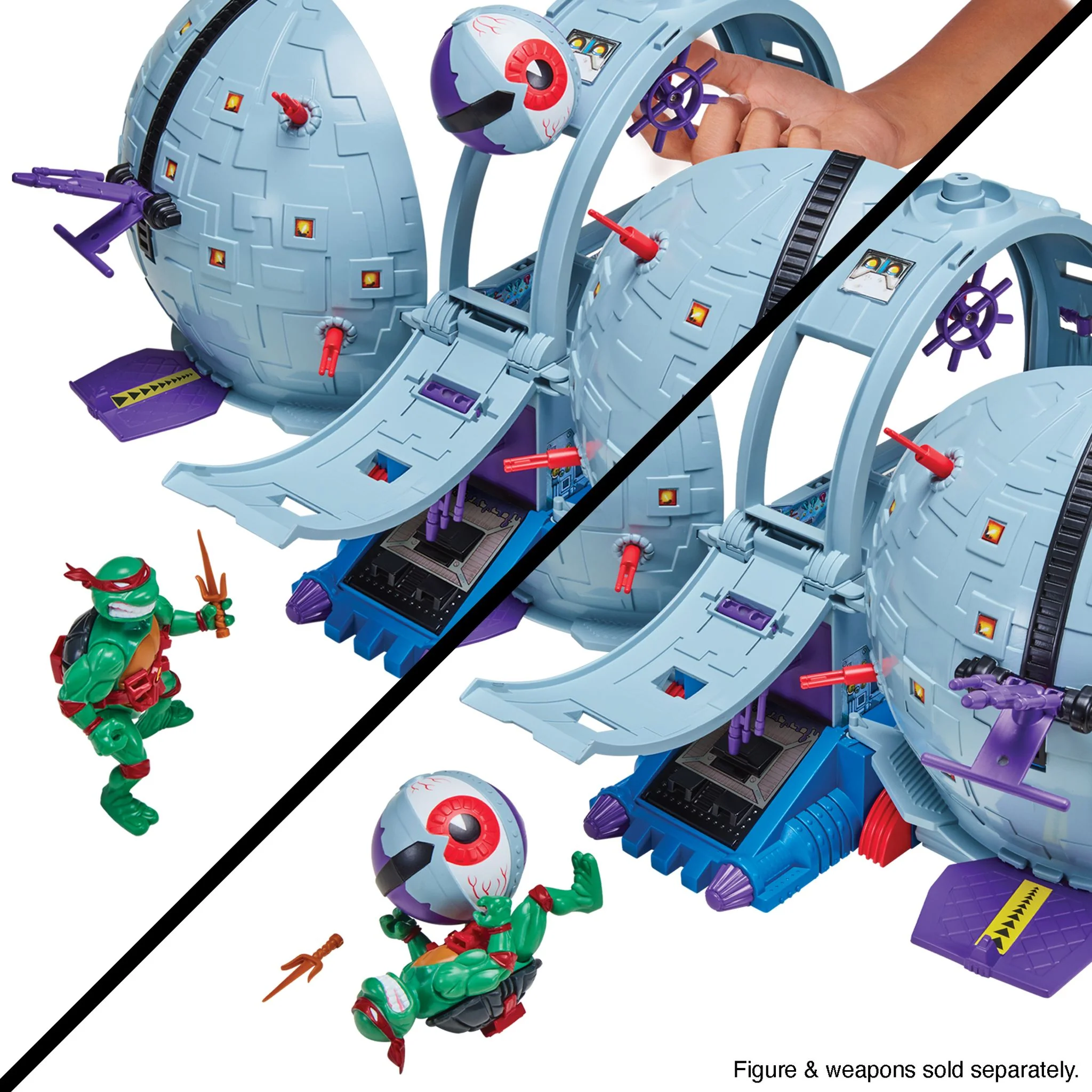Teenage Mutant Ninja Turtles Classic Technodrome Playset - Image 5