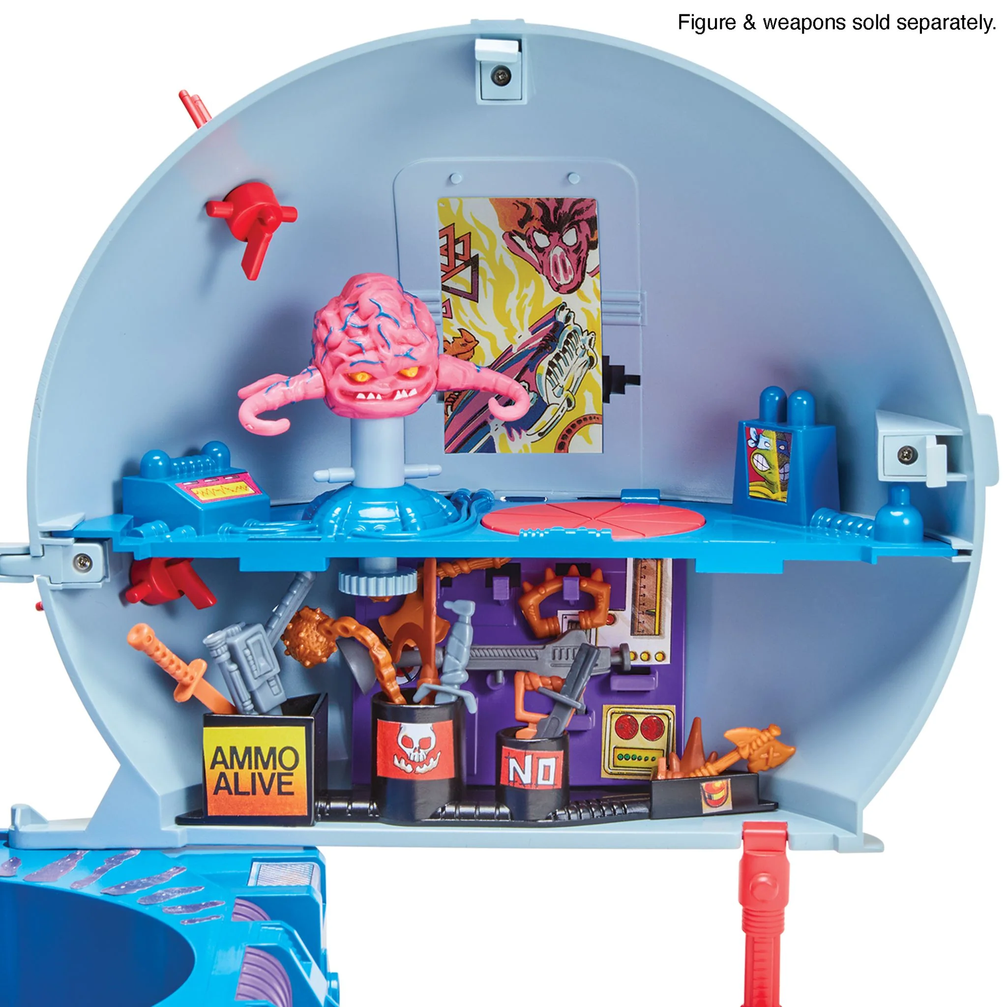 Teenage Mutant Ninja Turtles Classic Technodrome Playset - Image 8