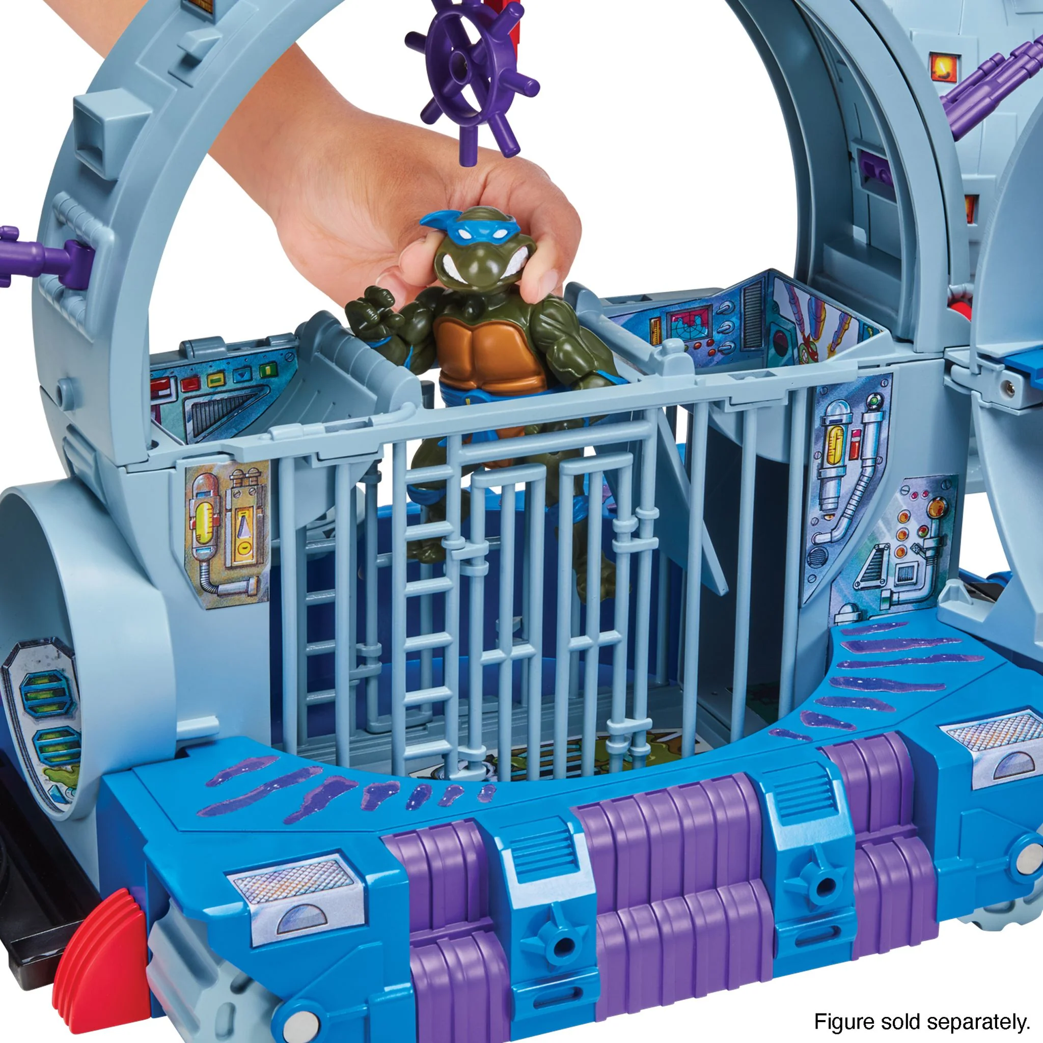 Teenage Mutant Ninja Turtles Classic Technodrome Playset - Image 9