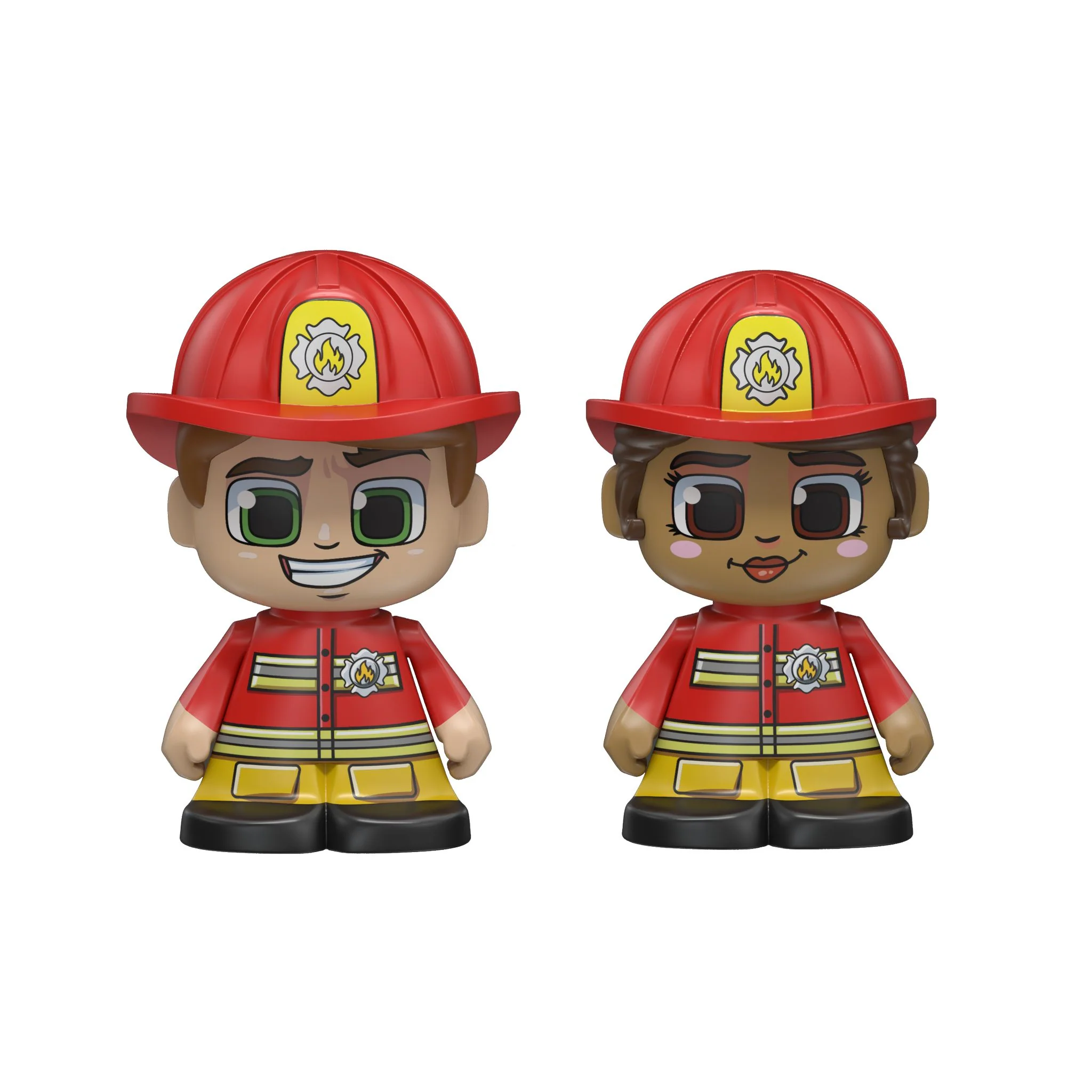 Tile Town Fire Station 46 Piece Tile Set - Image 5