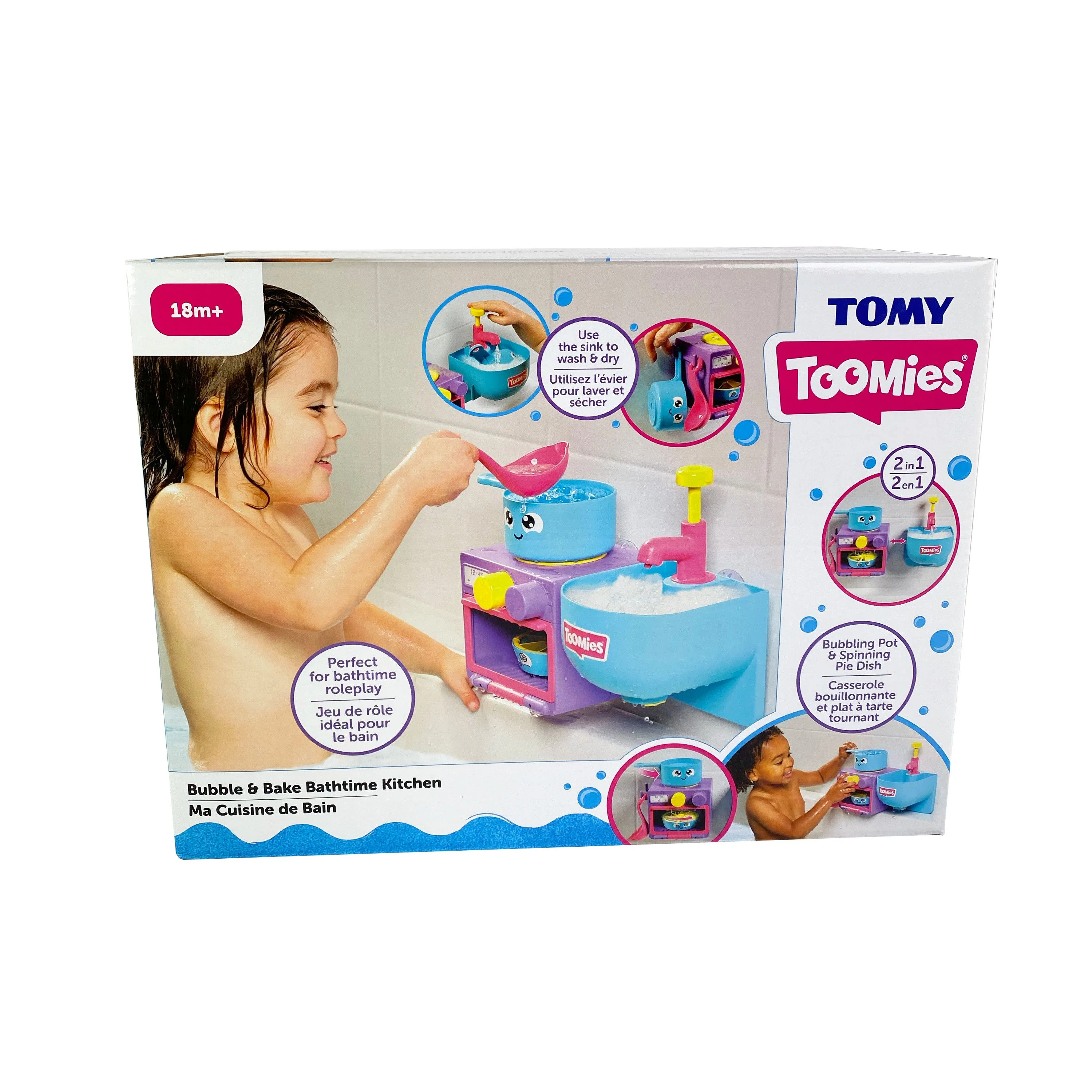 TOMY Toomies Bubble & Bake Bathtime Kitchen - Image 2