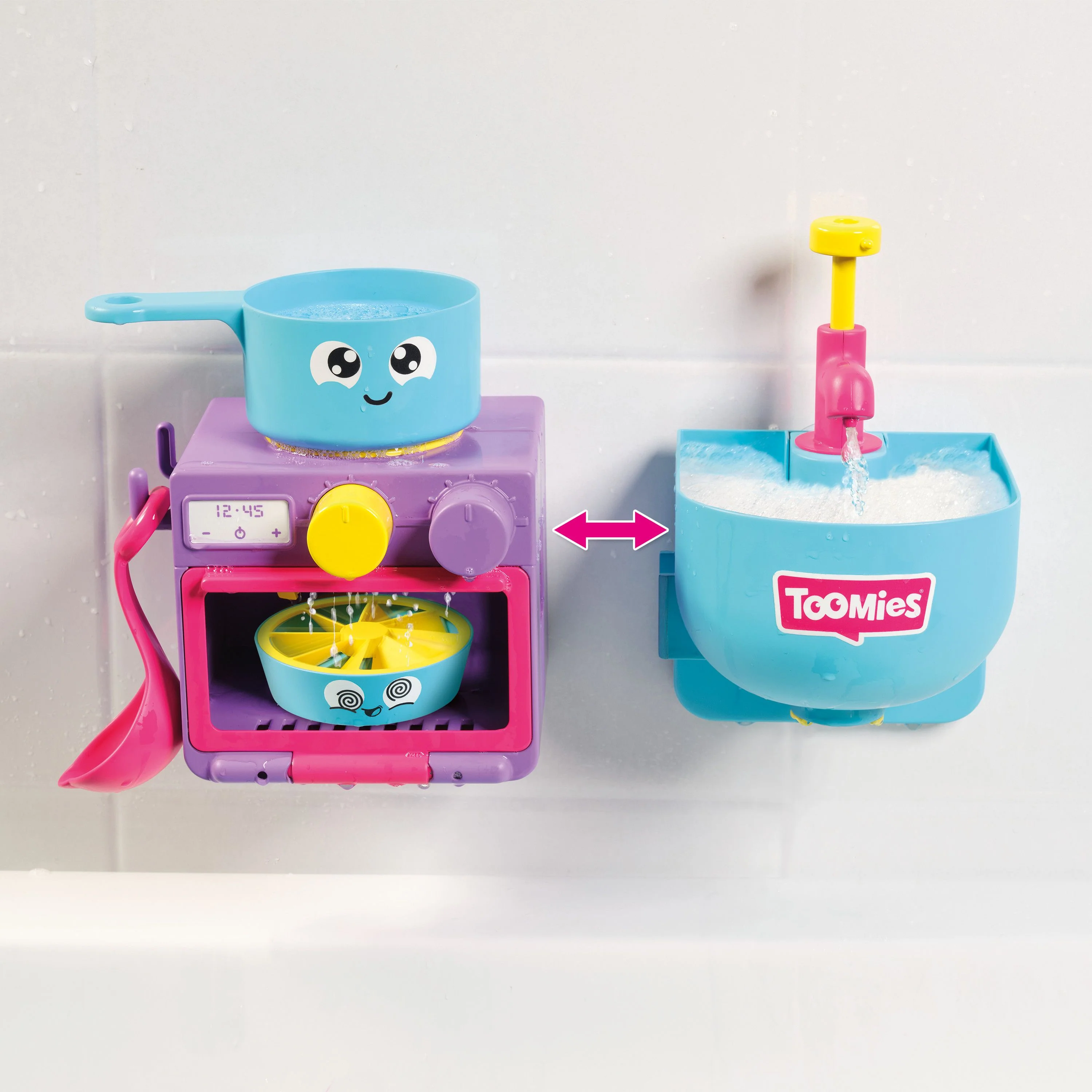 TOMY Toomies Bubble & Bake Bathtime Kitchen - Image 4