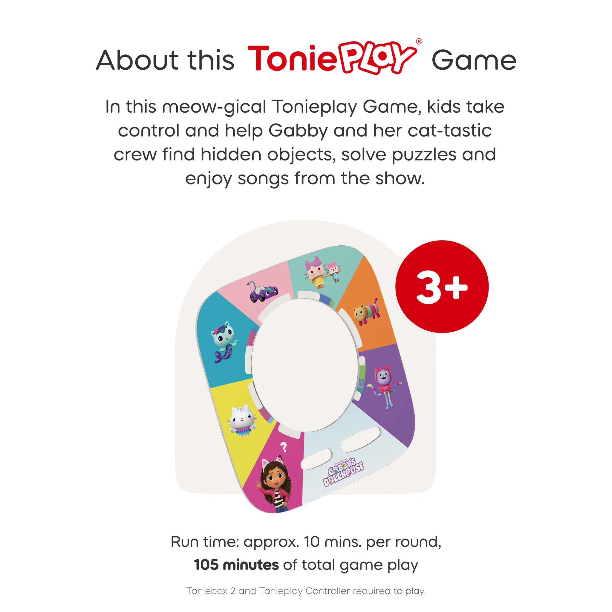 Tonies Tonieplay - Gabby's Dollhouse: Gabby's Cat-tastic Scavenger Hunt - Image 5