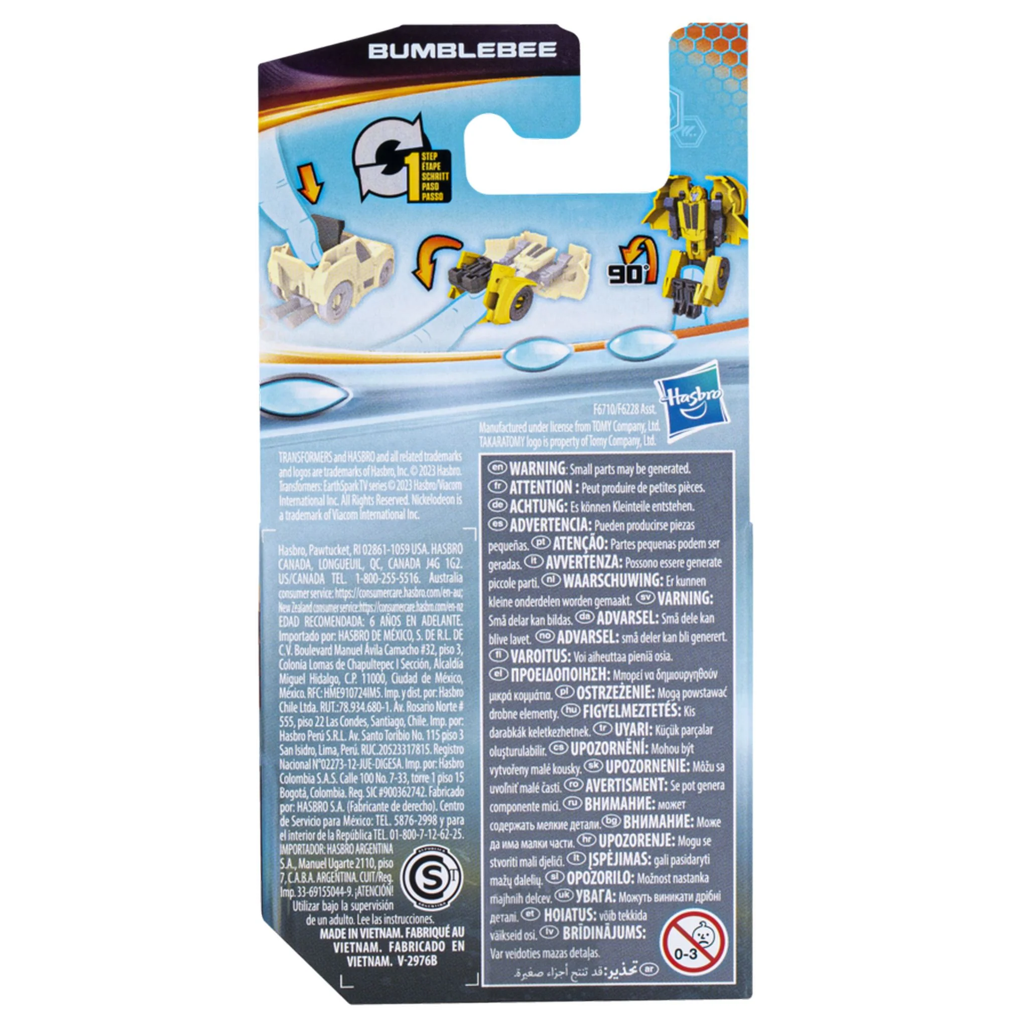 Transformers EarthSpark Tacticon Bumblebee Action Figure - Image 5