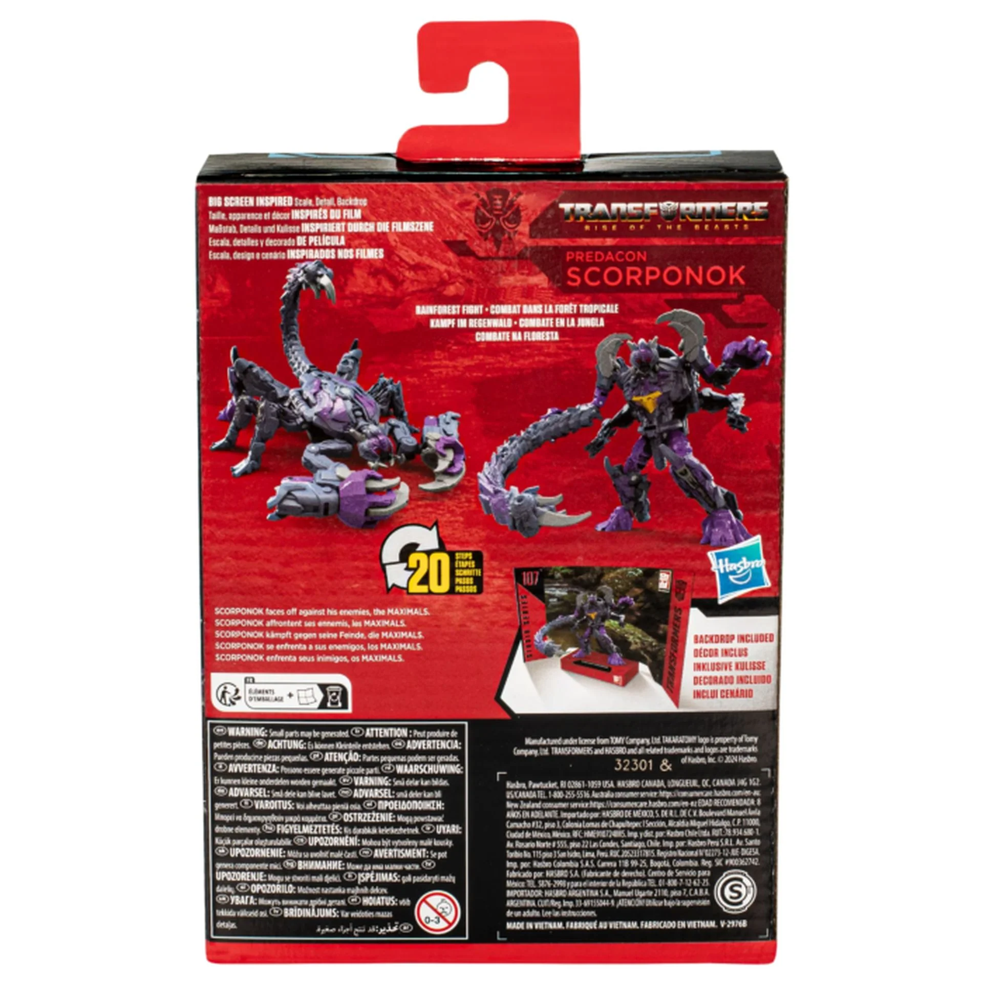 Transformers Studio Series Rise of the Beasts Scorponok Predacon - Image 5