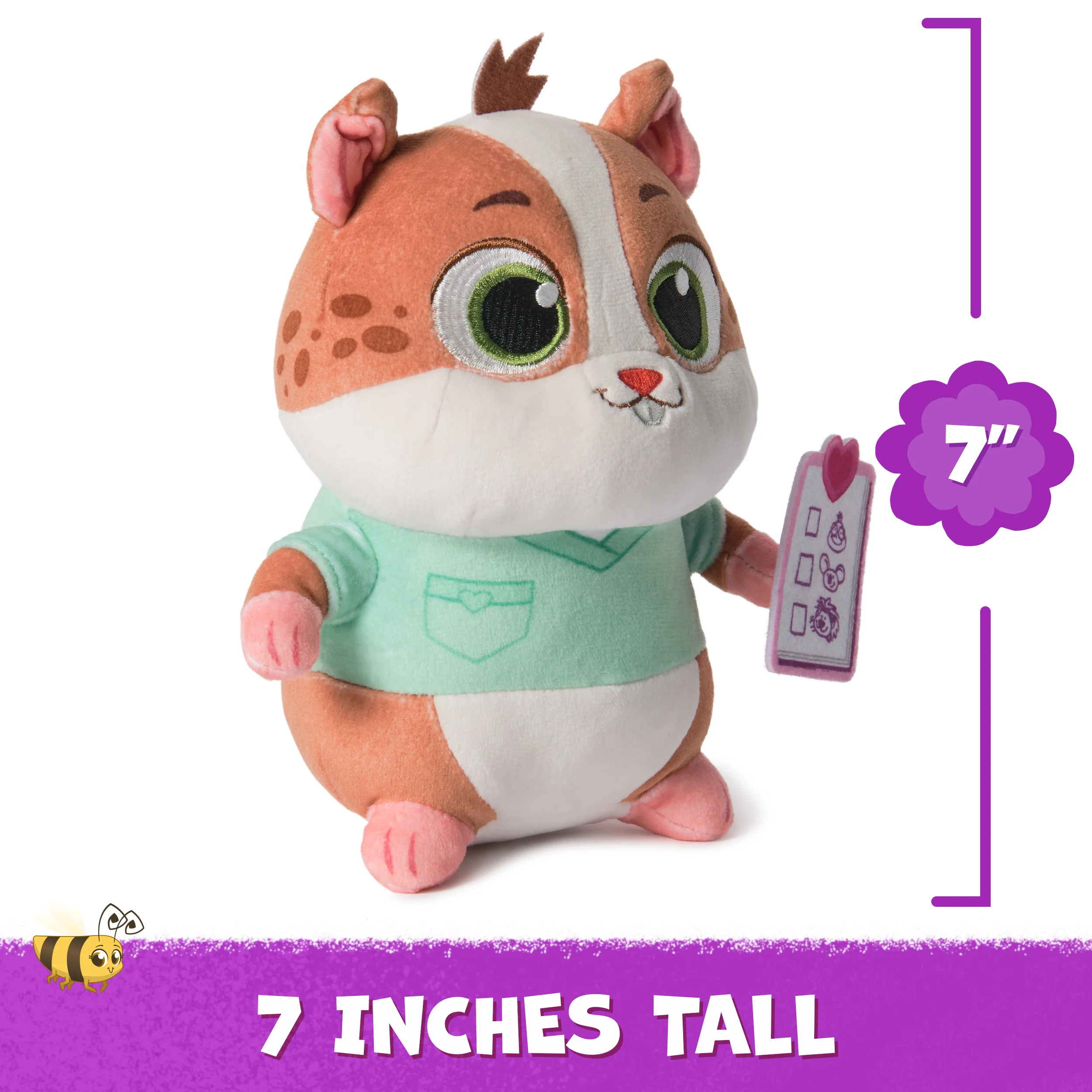 Vida The Vet 8 Inch Plush - Popcorn - Image 5