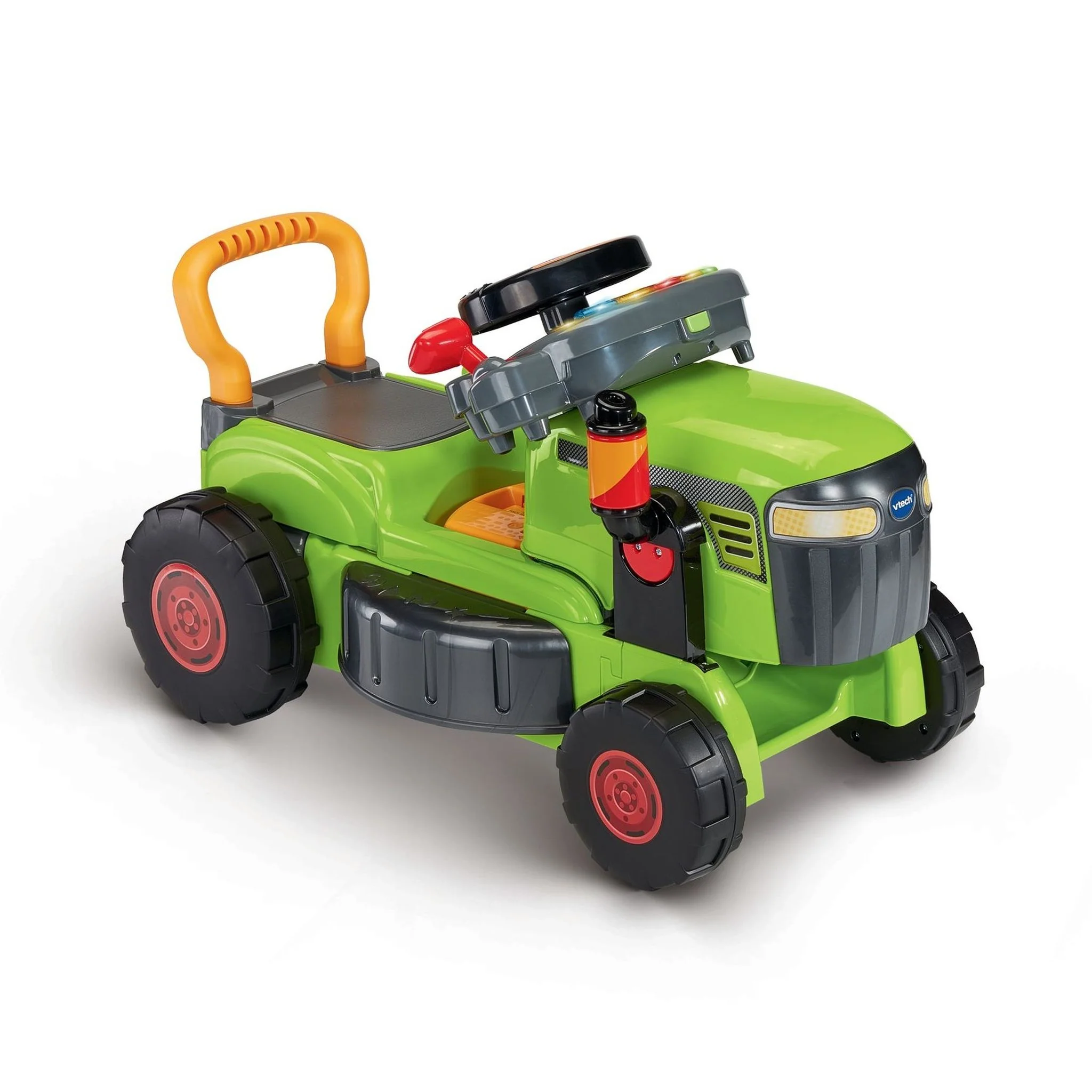 VTech 3-in-1 Mow & Grow Tractor - Green - Image 2