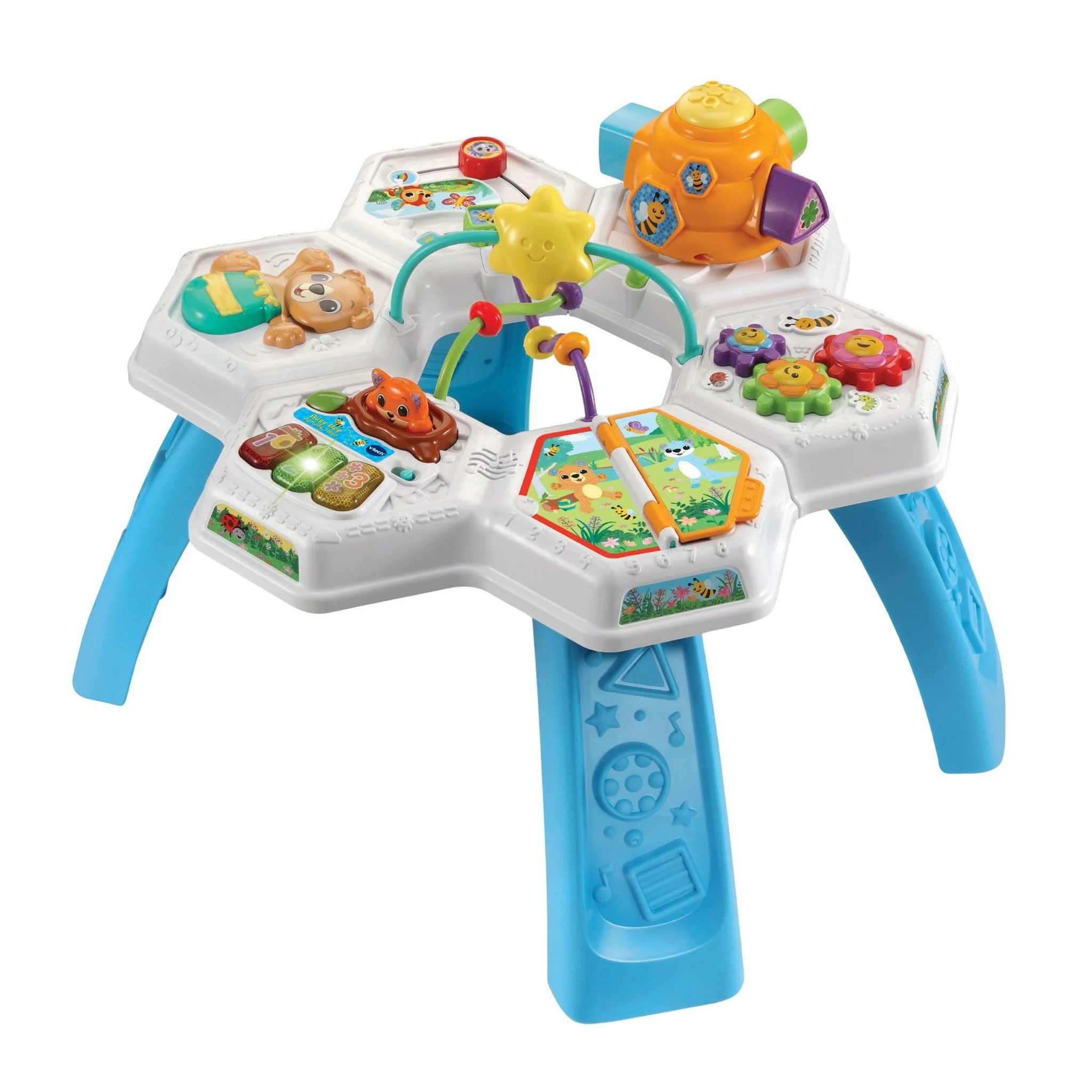 VTech Busy Bee Activity Table - Blue - Image 2