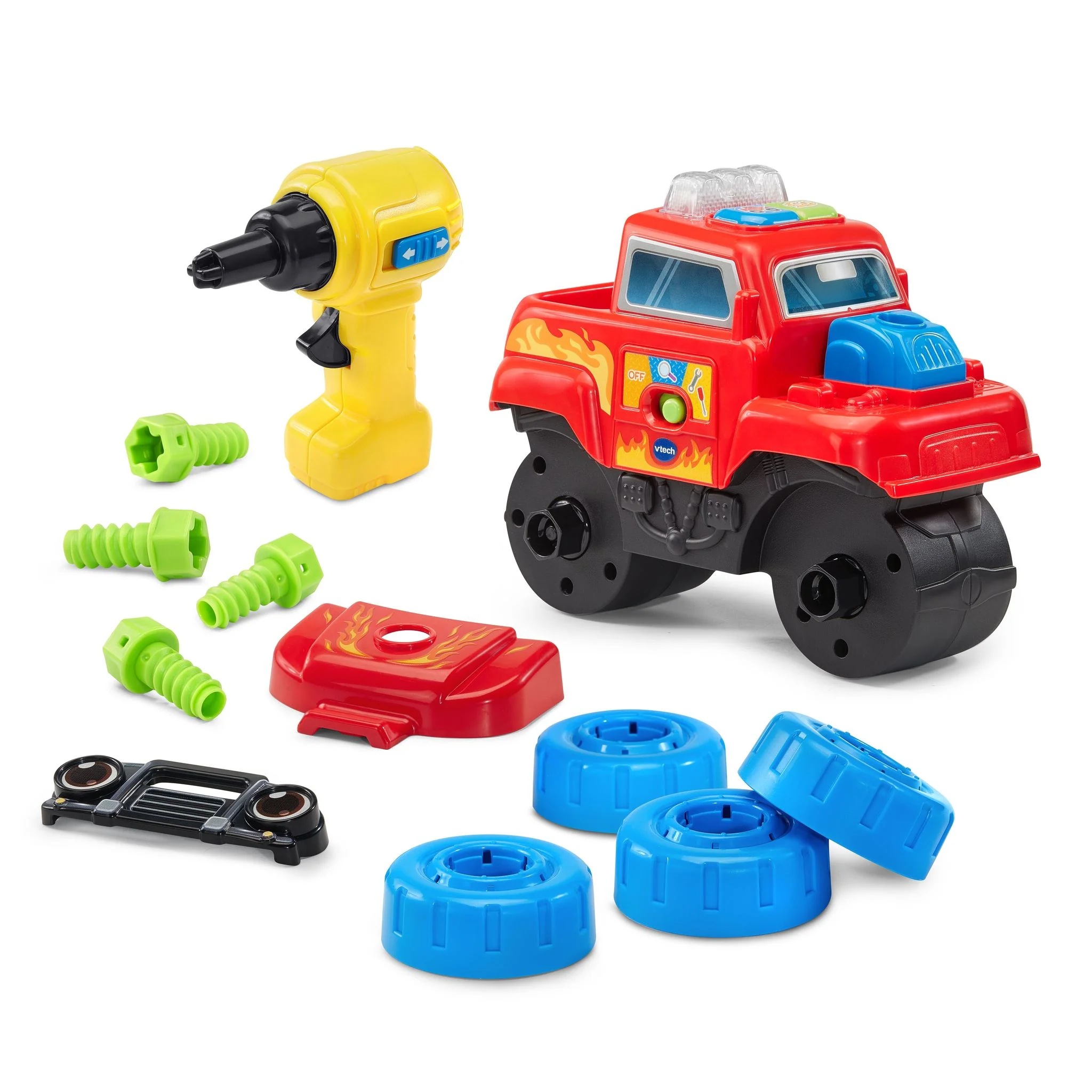 VTech Drill & Learn Motorised Monster Truck - Image 4