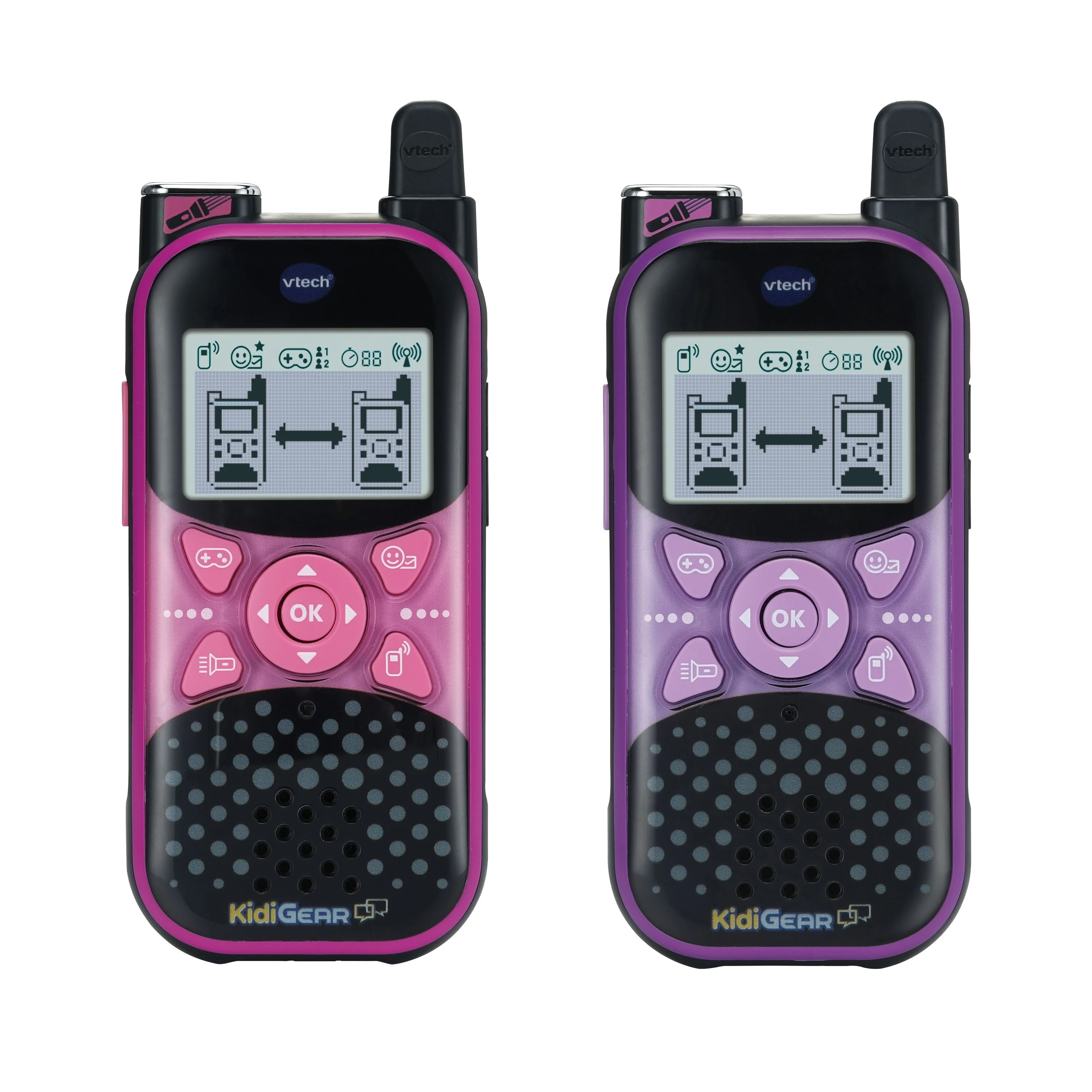 VTech Kidigear Walkie Talkies Purple/Pink - Image 2