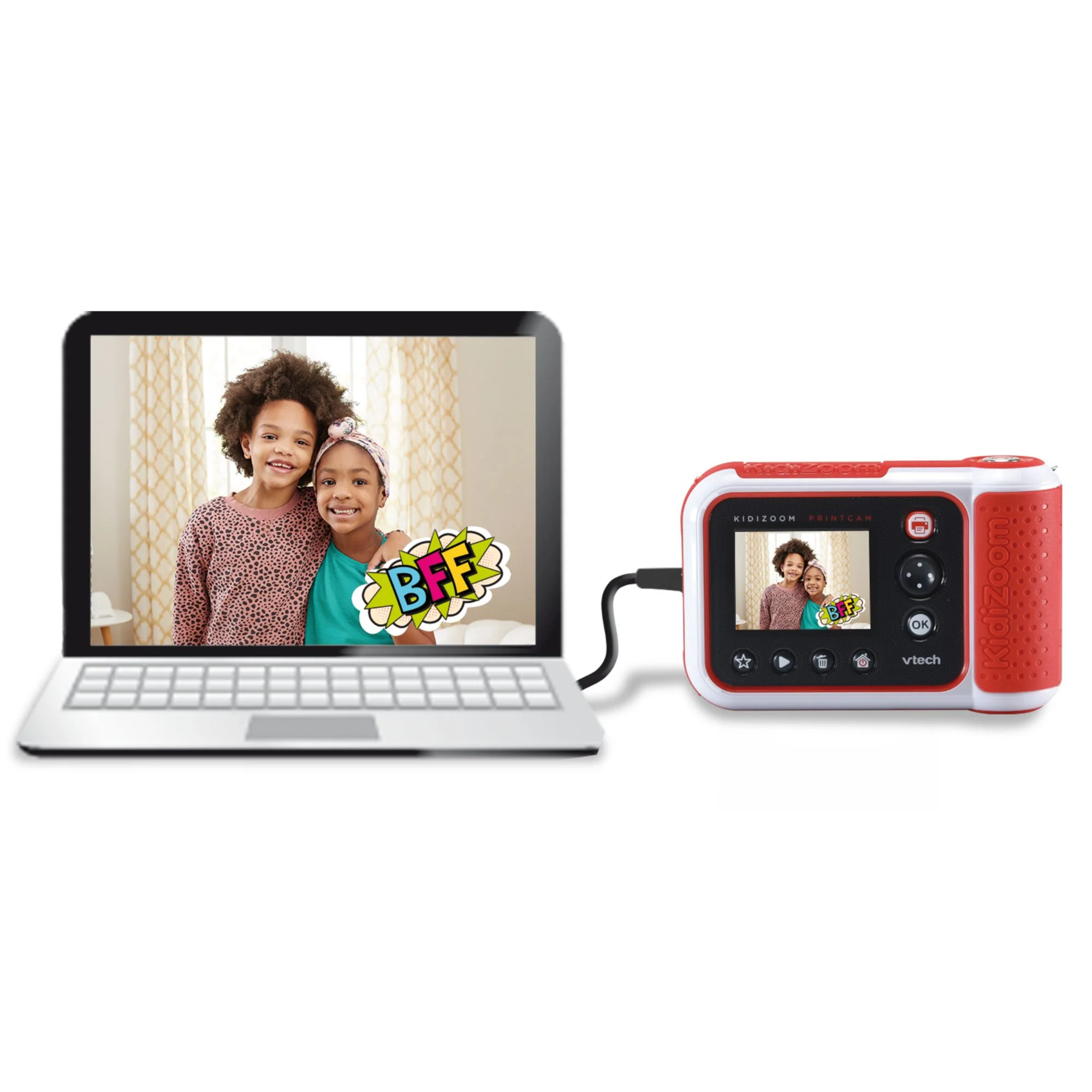 VTech Kidizoom Print Cam Red - Image 5