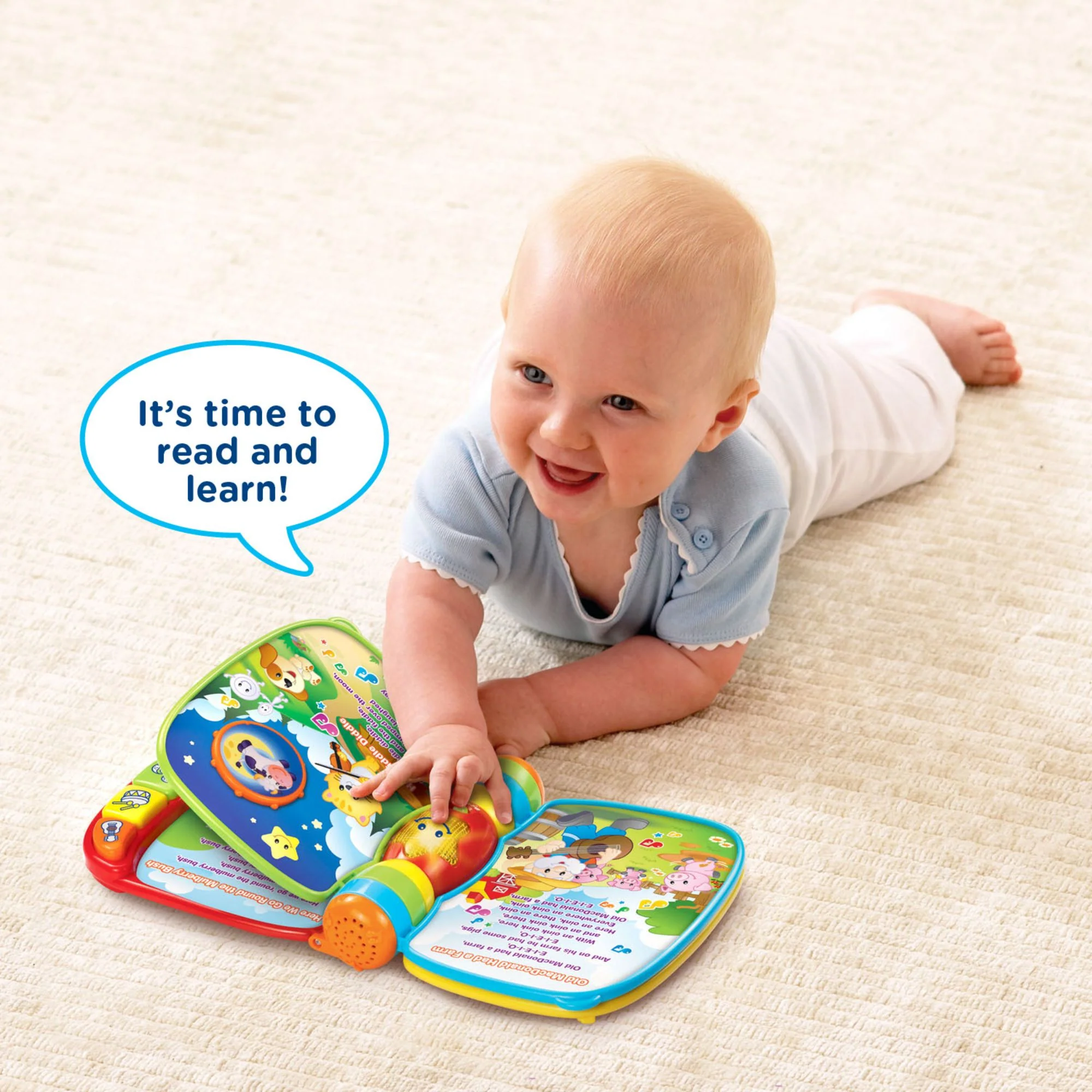 VTech Baby Musical Rhymes Book - Image 4